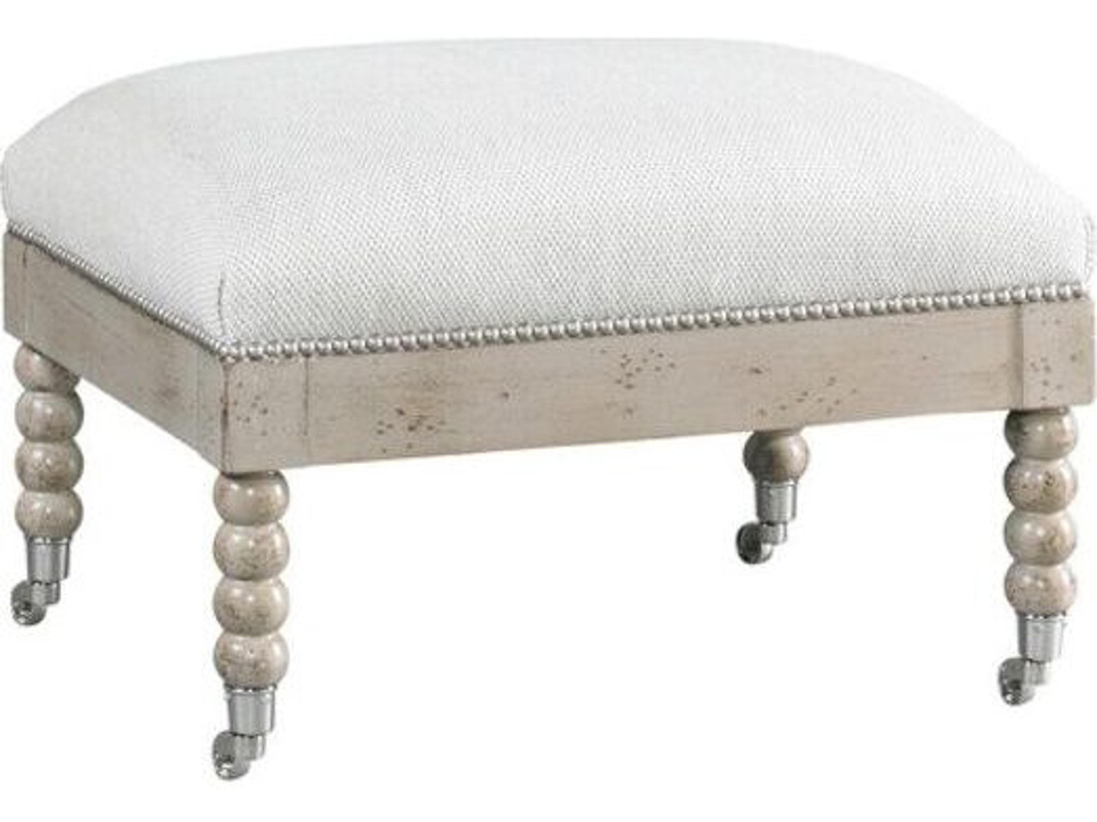 Lillian August Upholstery Jamine Upholstered Ottoman
