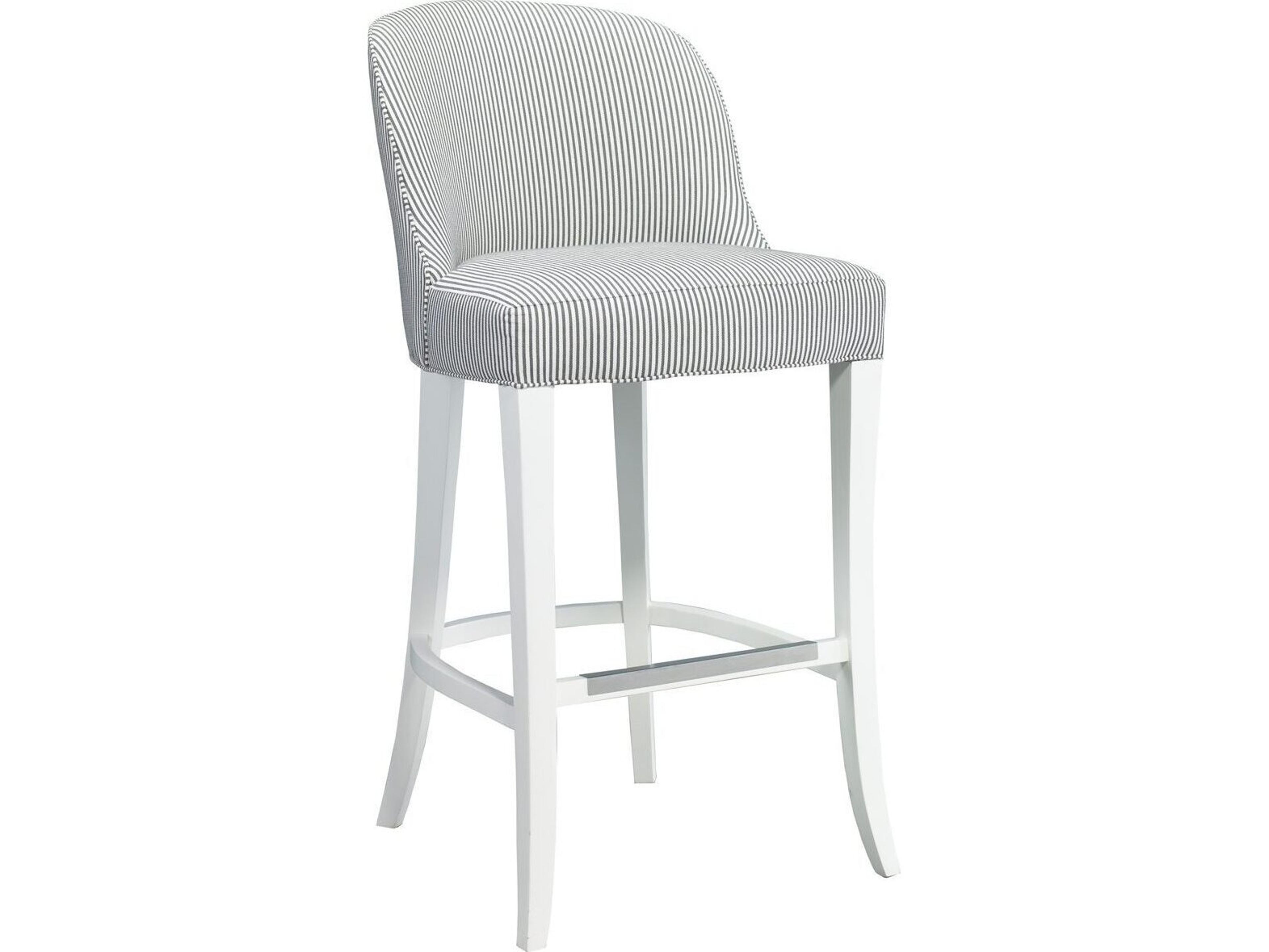 Lillian August Upholstery Elsa Upholstered Dalen Grey Sugar Bar Stool
