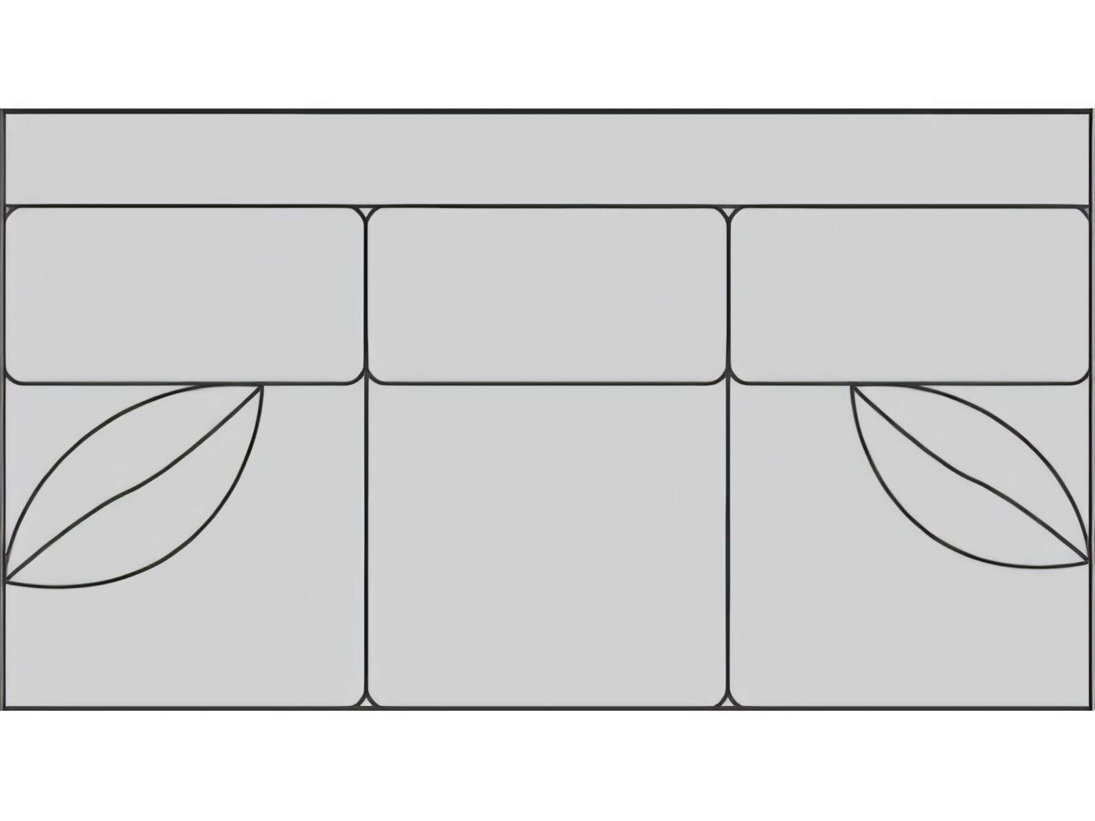 Lillian August Lange  Armless Sofa