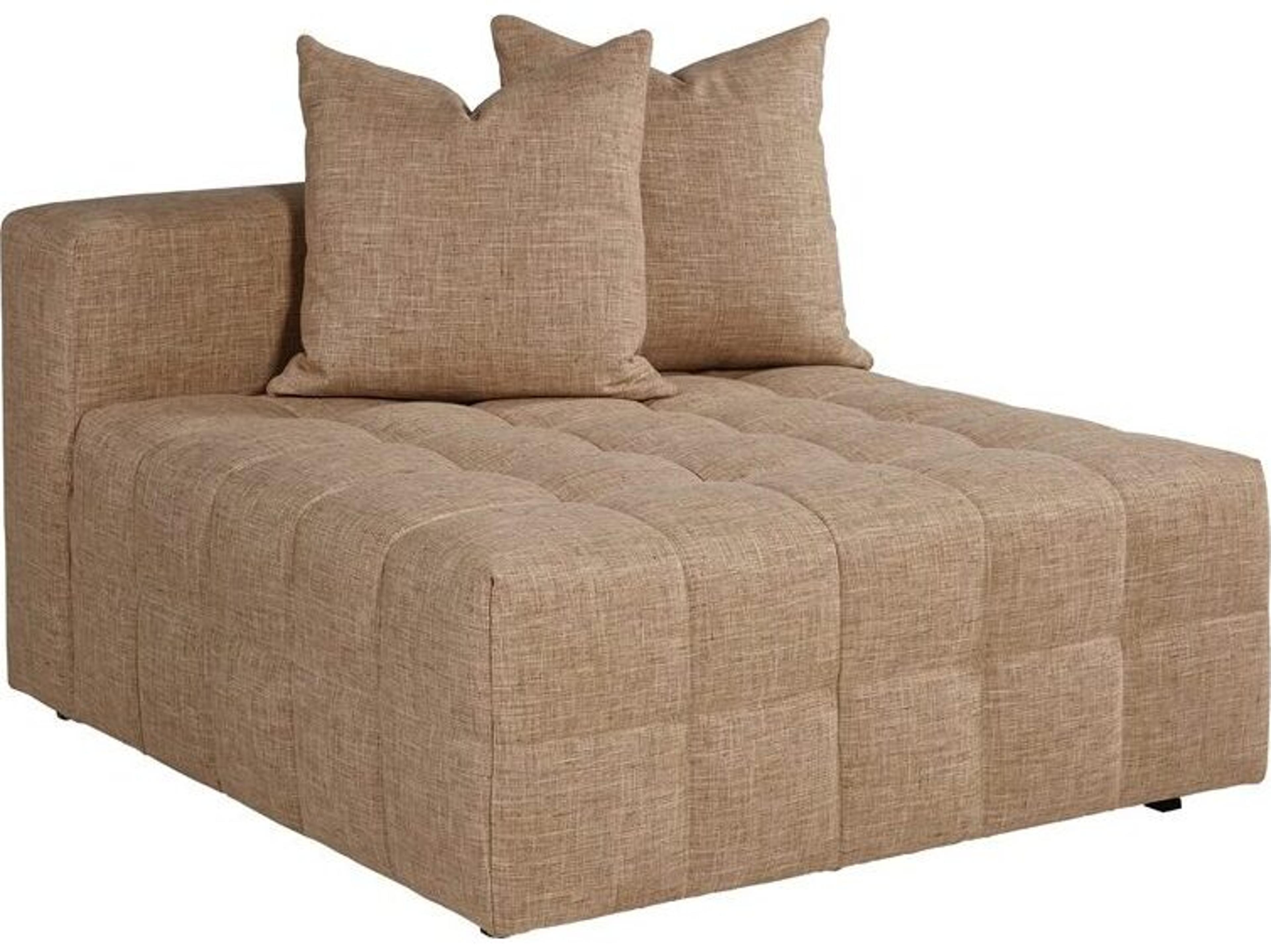 Lillian August Upholstery Germaine Upholstered Tufted Chaise