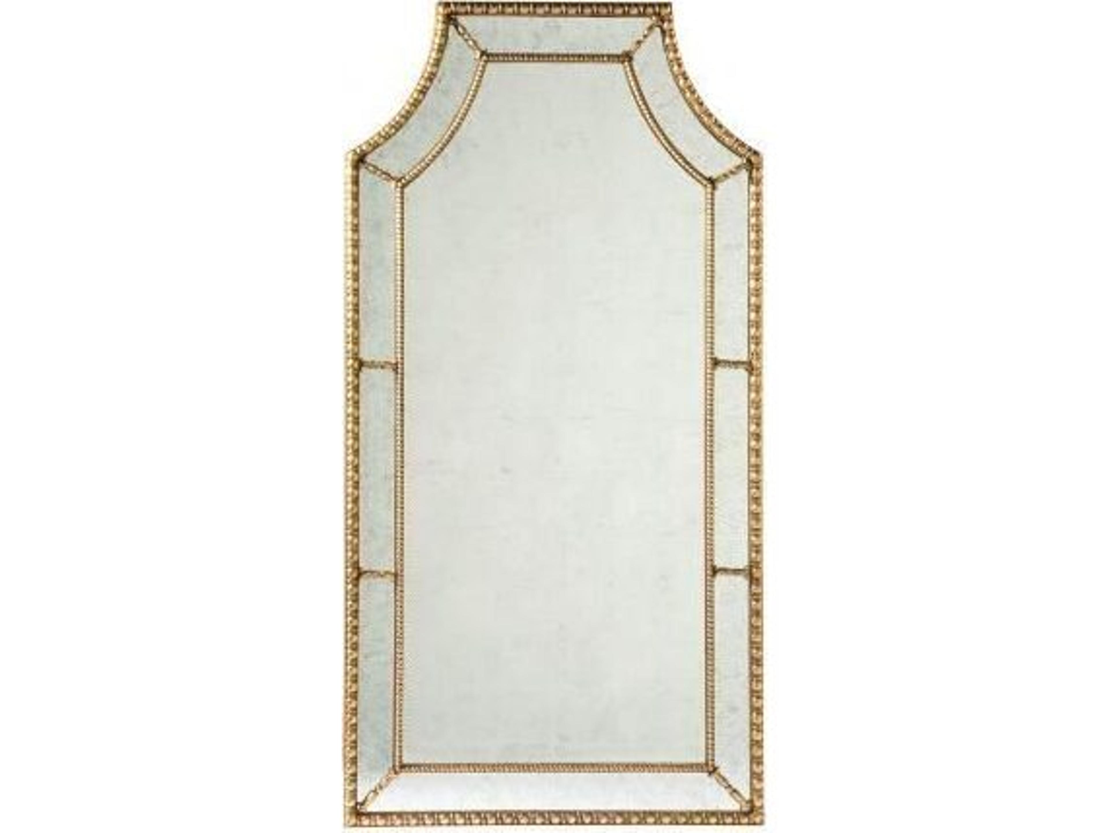 Lillian August Classics Staffordshire Vintage Gold Leaf / Eglomise Wall Mirror