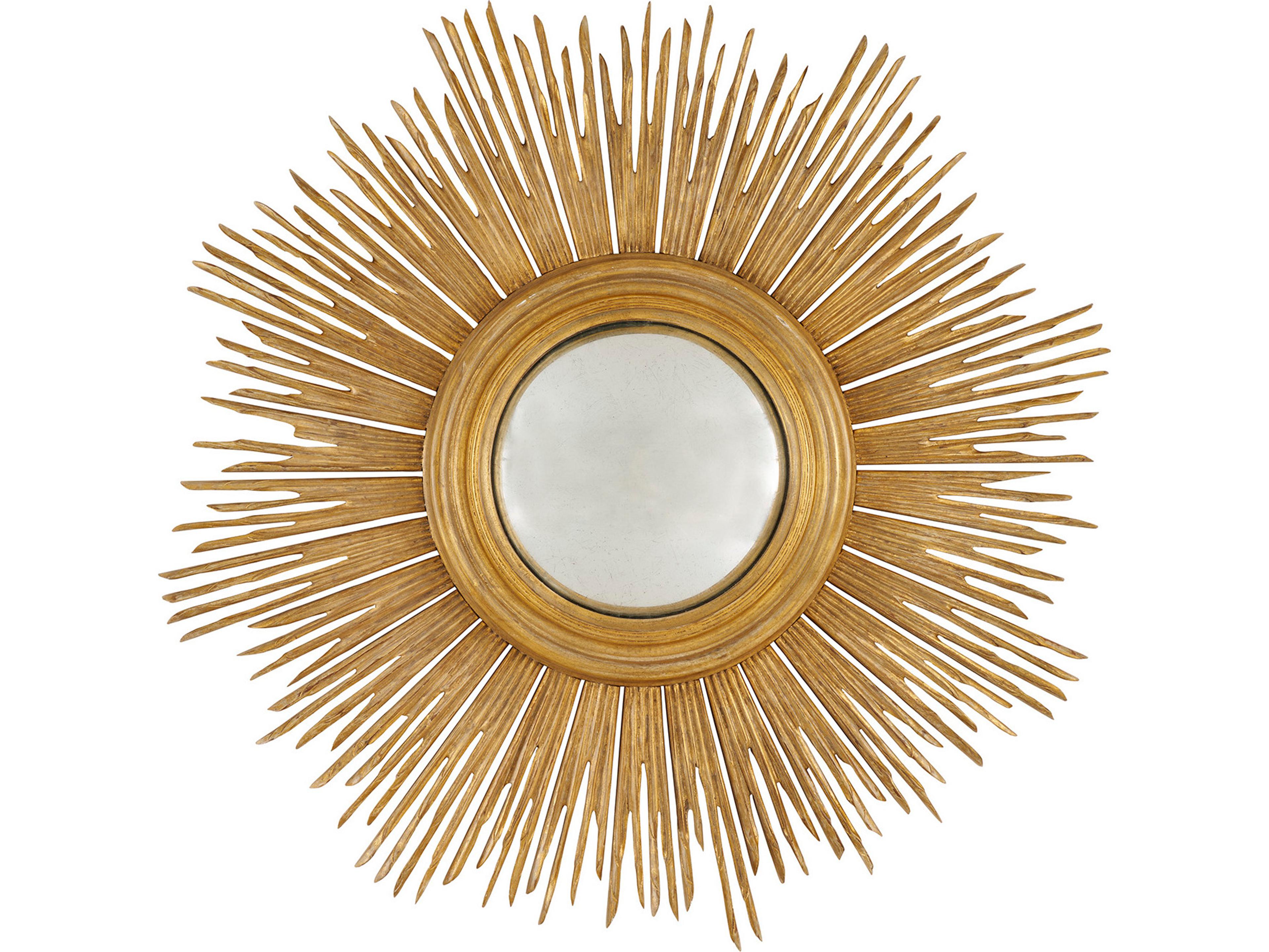 Lillian August Modern Archives Maddox Gold Maddox Wall Mirror