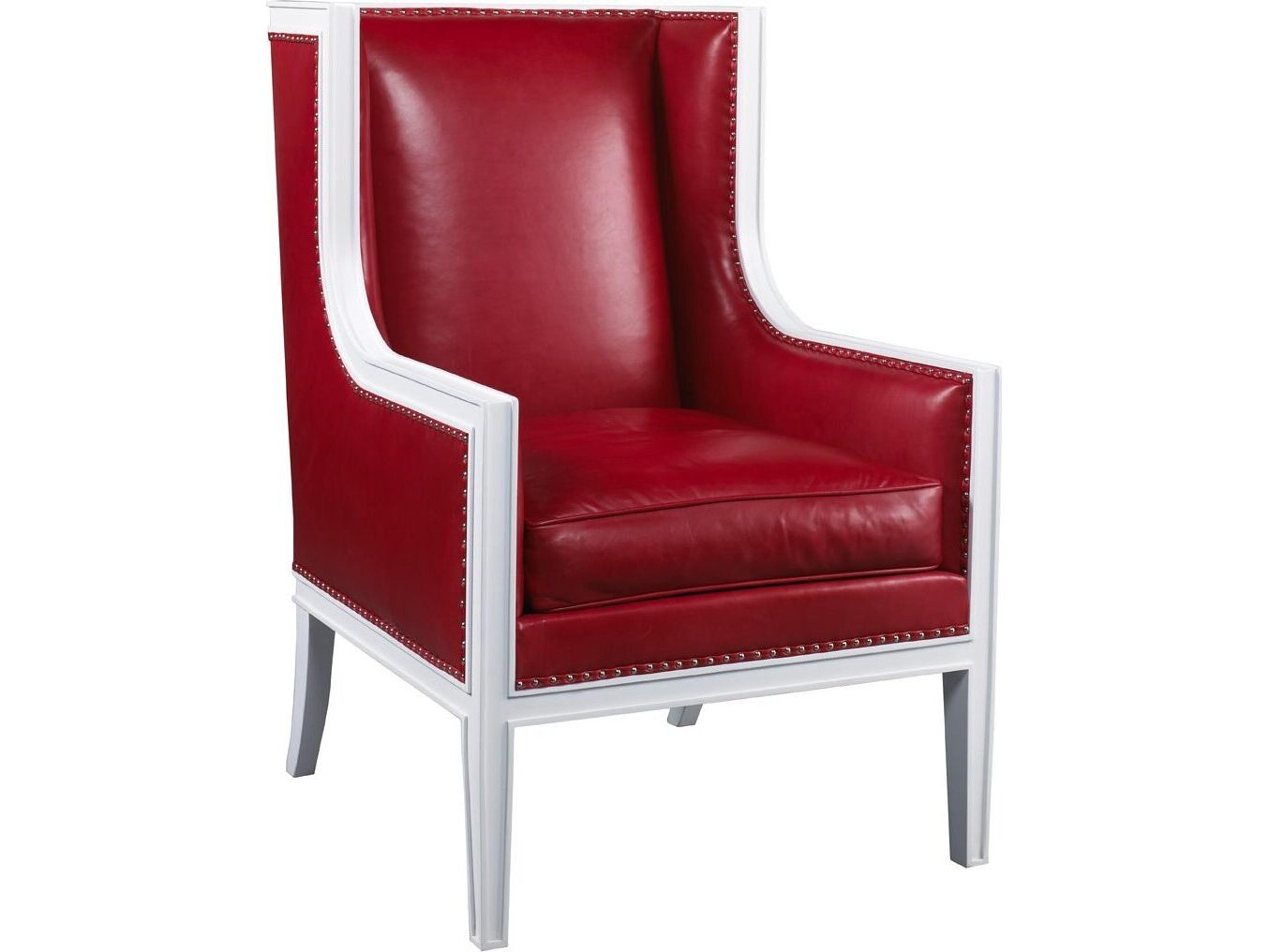 Lillian August Upholstery Leather Accent Chair