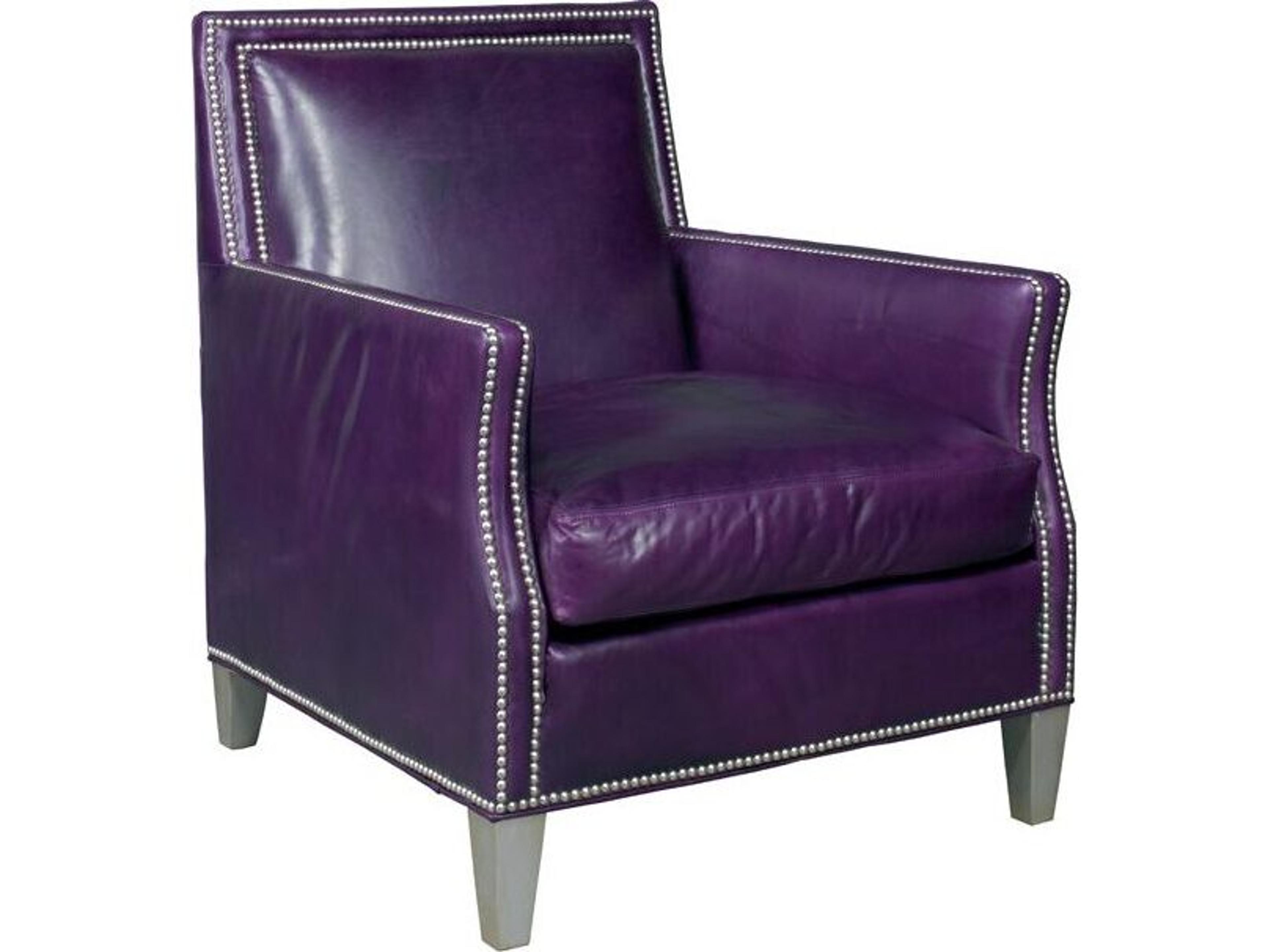Lillian August Upholstery Leather Accent Chair