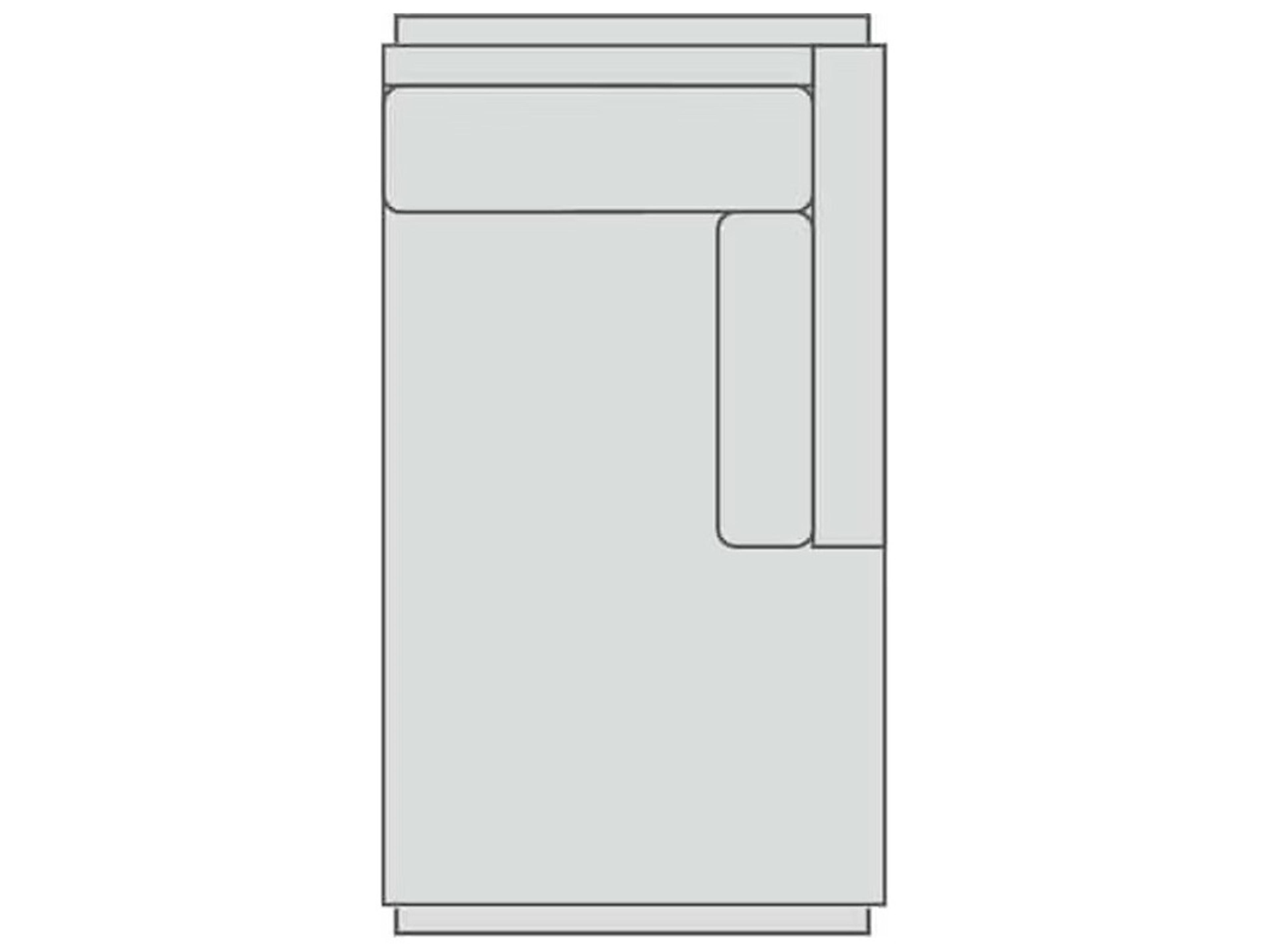 Lillian August Upholstery Leather Sloane Right Arm Chaise