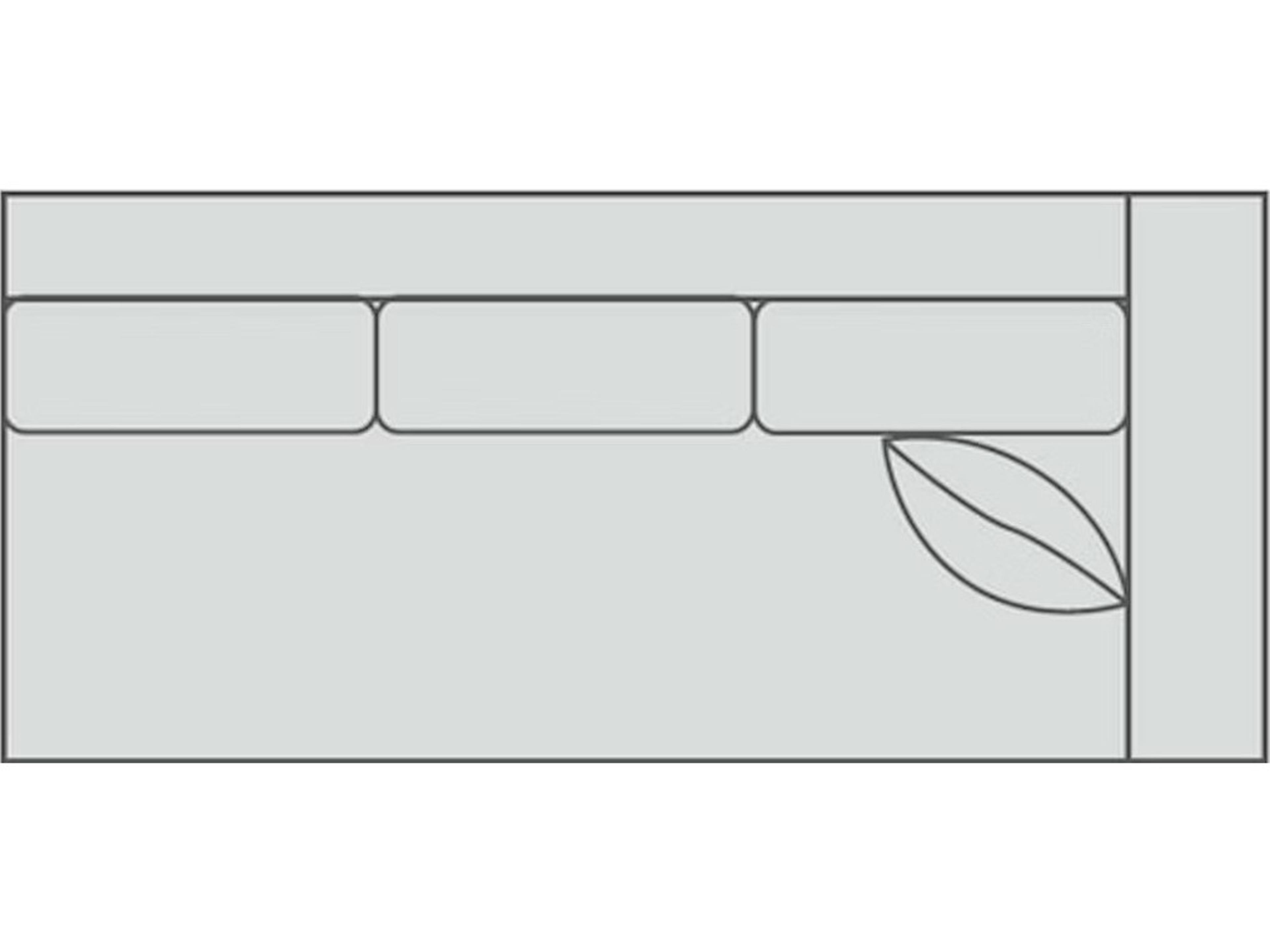 Lillian August Palermo Right Arm Sofa