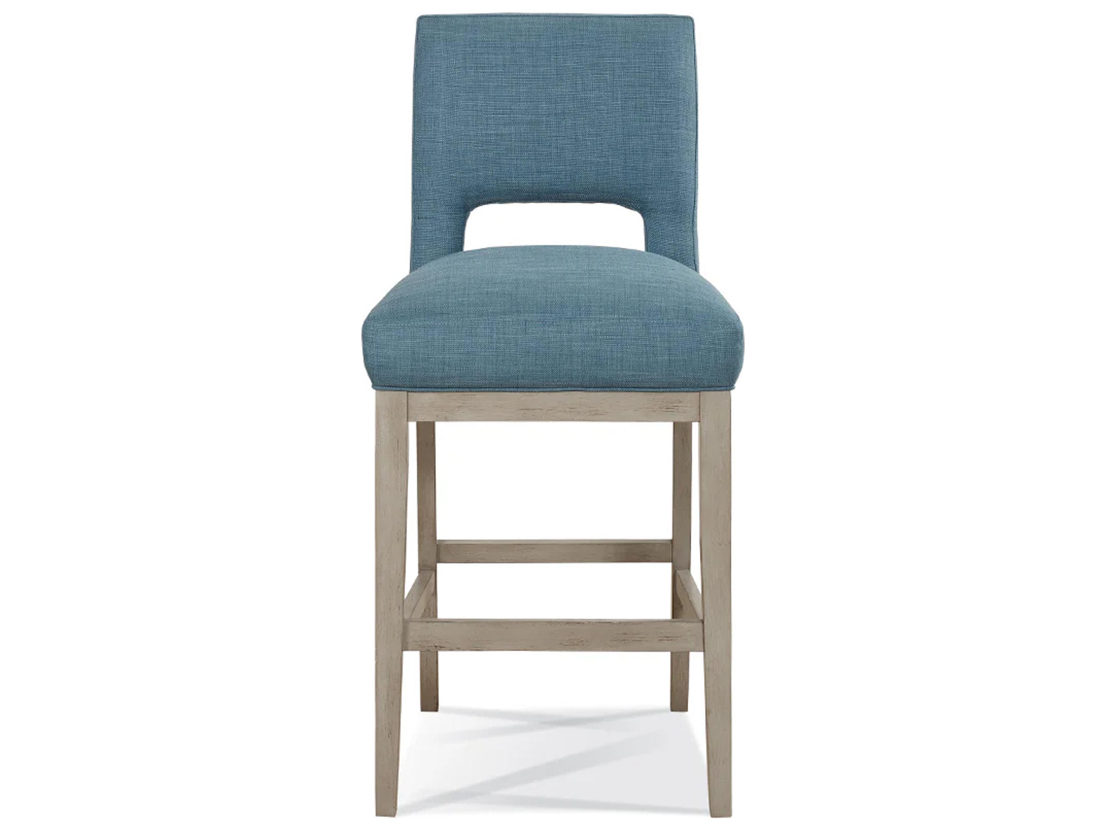 Lillian August Modern Living Fabric Tucker Bar Stool