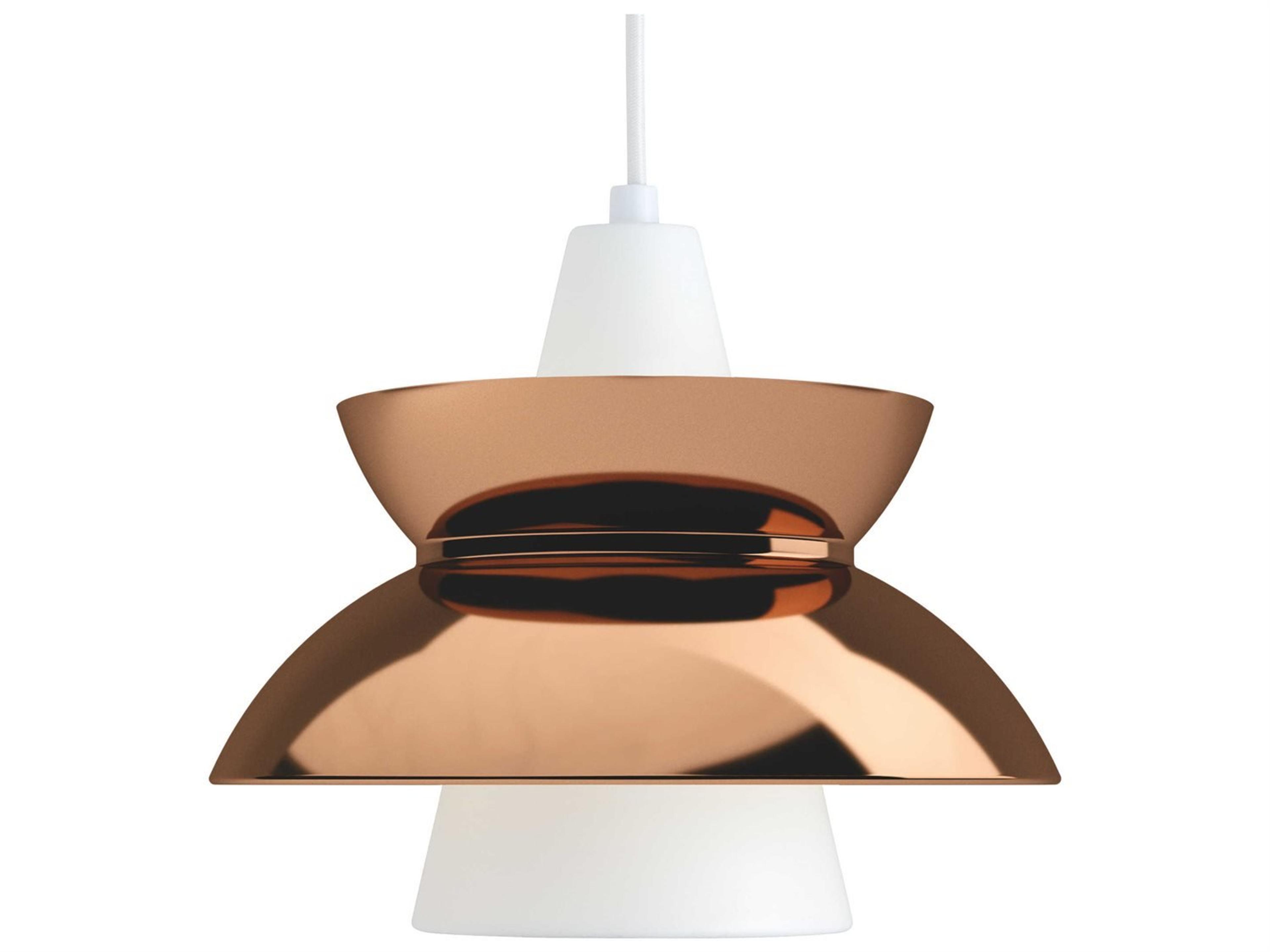 Louis Poulsen Doo Wop 1-Light Copper Round Pendant