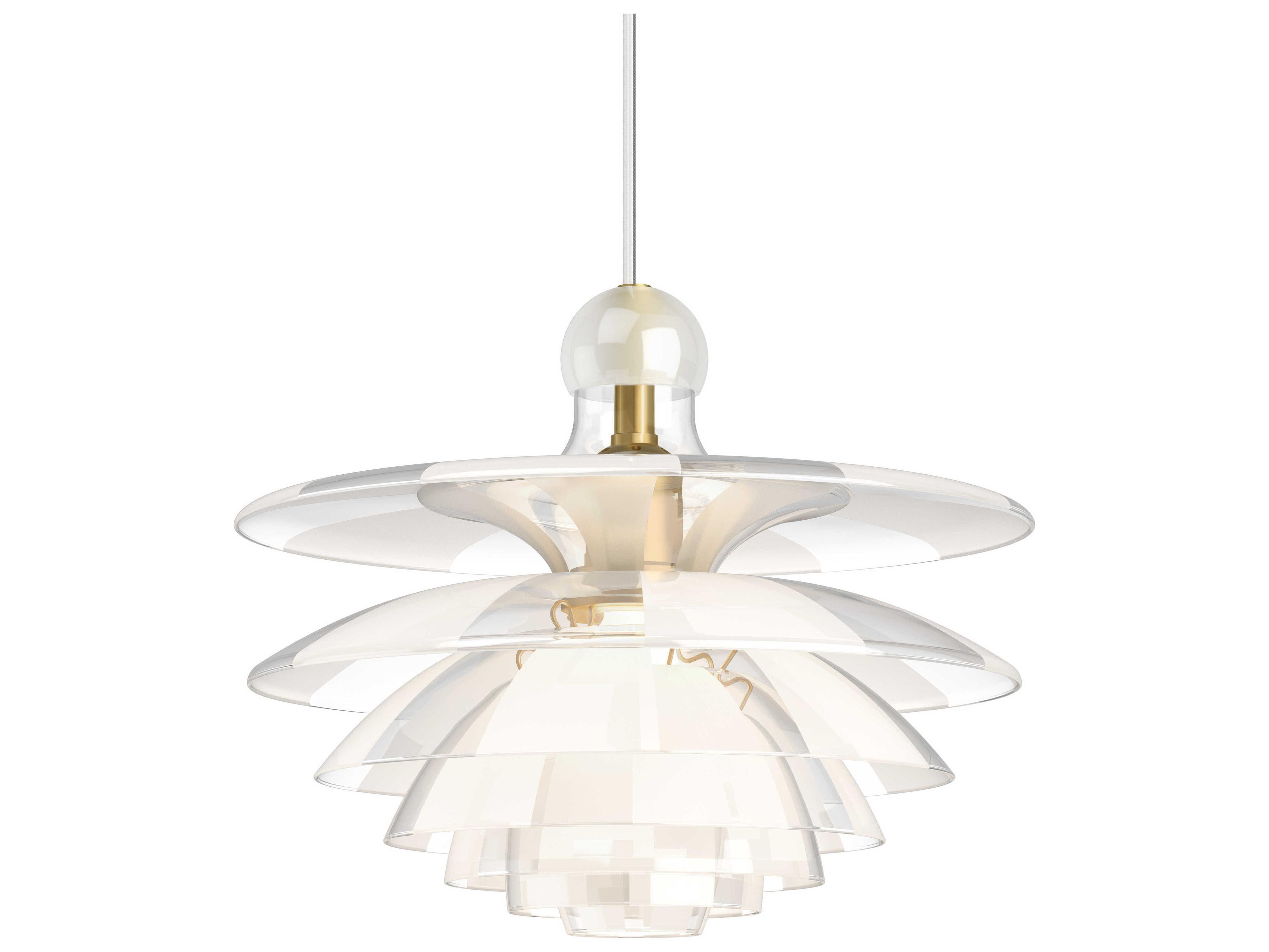 Louis Poulsen PH-Septima 1-Light Clear Pendant