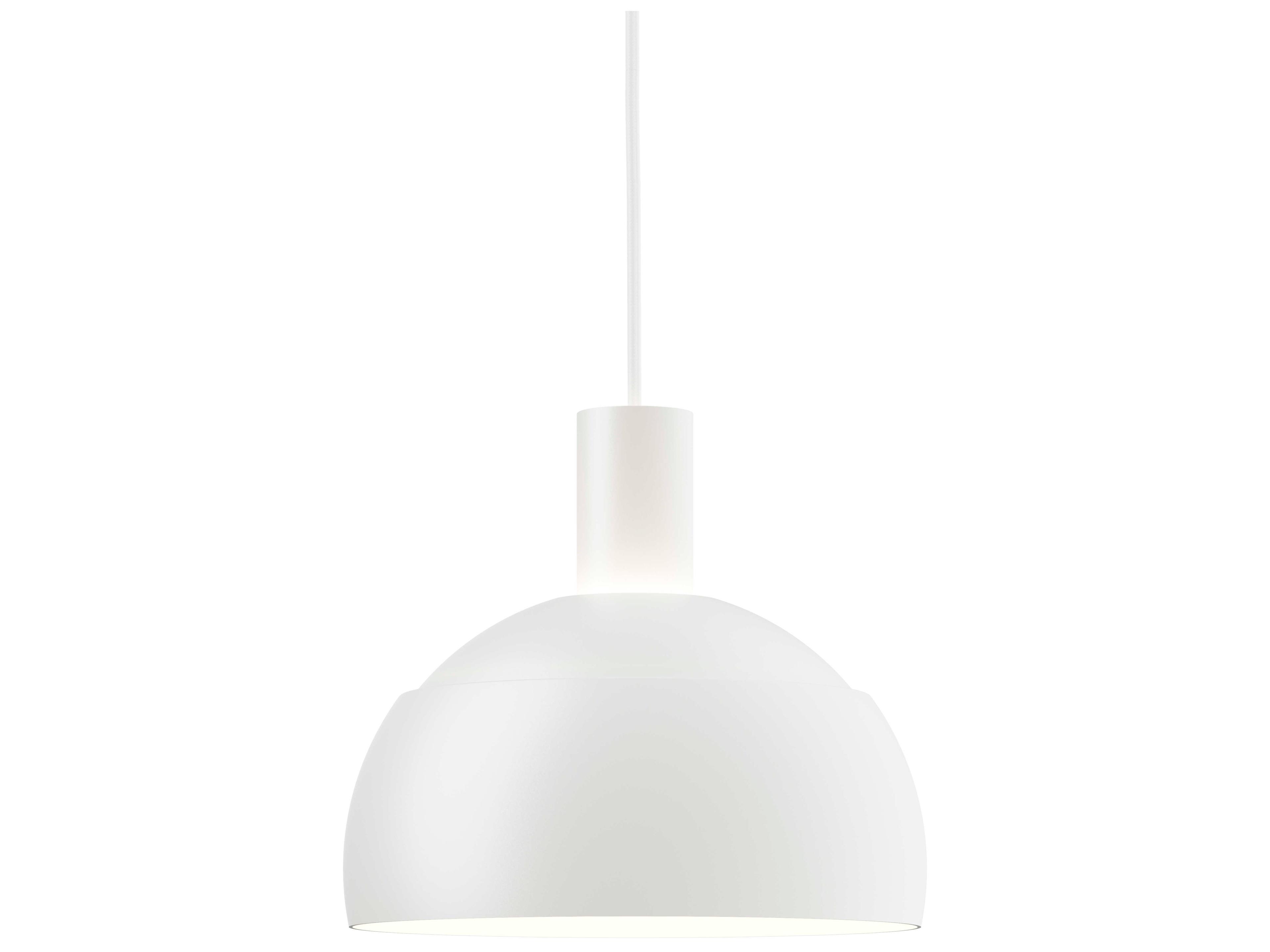 Louis Poulsen FJ Elements 1-Light White Dome Mini Pendant