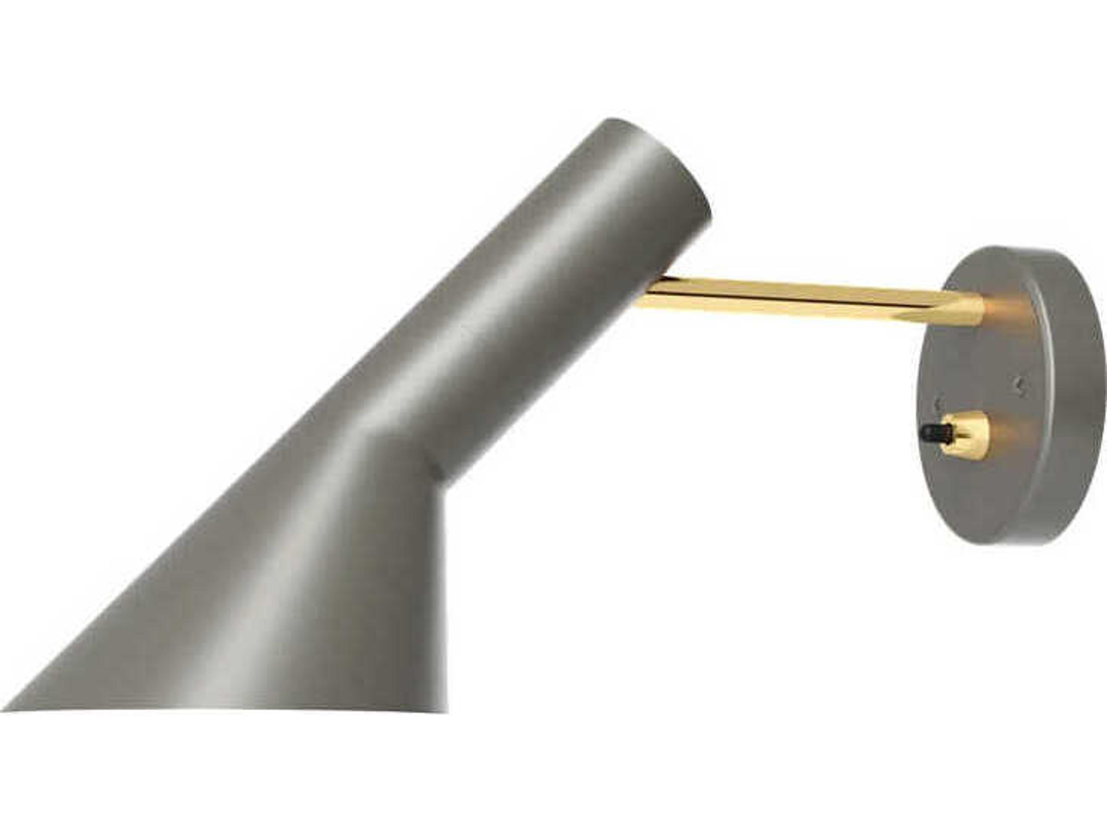 Louis Poulsen AJ 1-Light Warm Grey Wall Sconce with Switch
