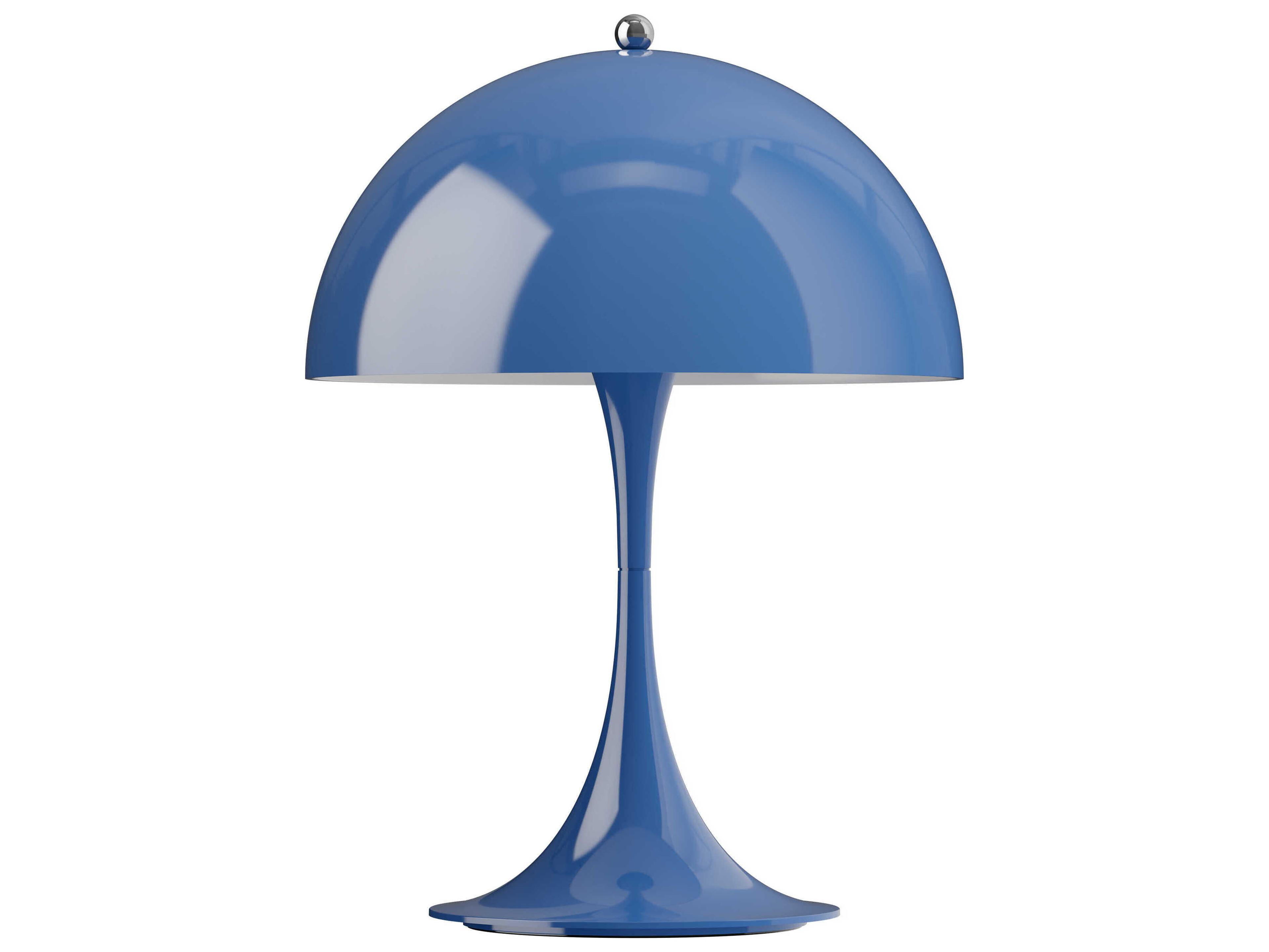 Louis Poulsen Panthella Opaque Blue Table Lamp