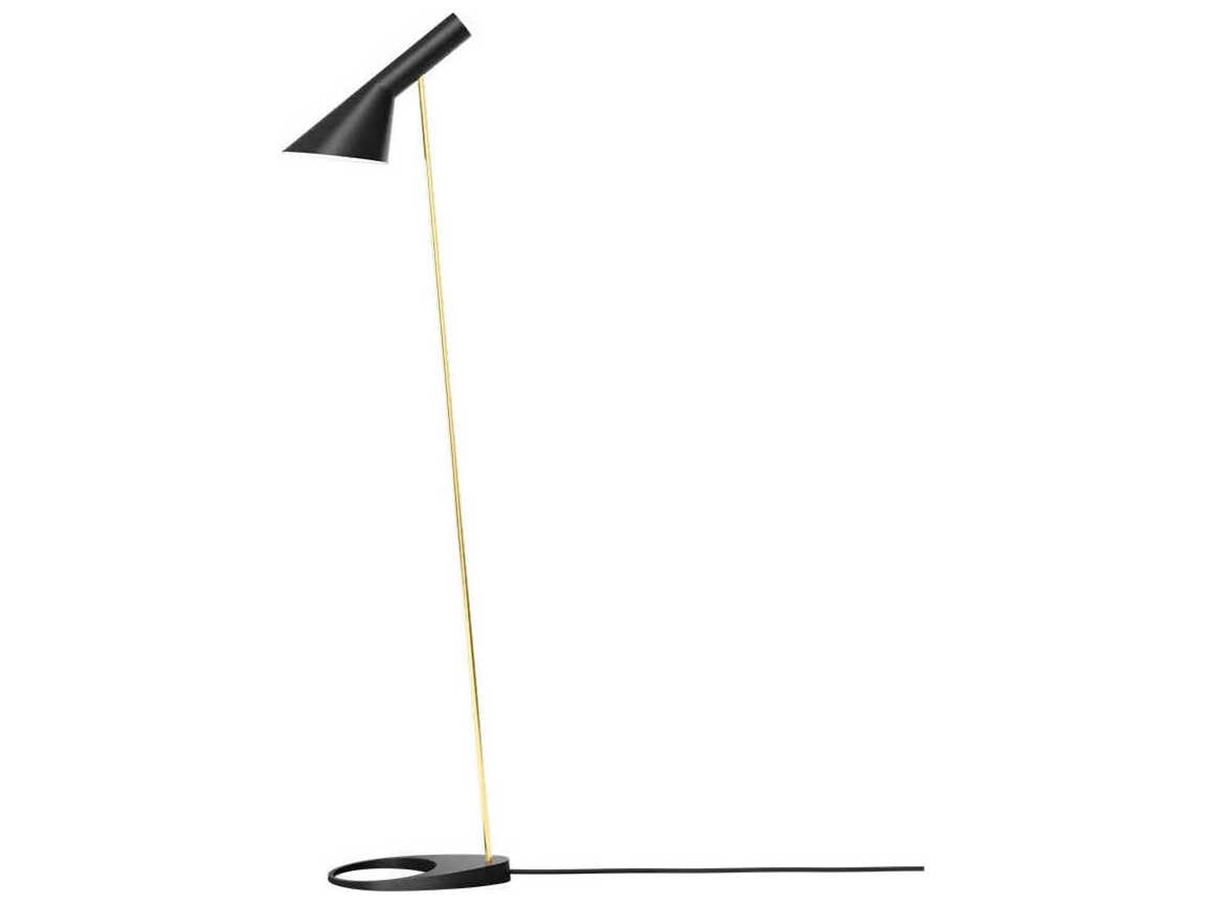 Louis Poulsen AJ Black Floor Lamp