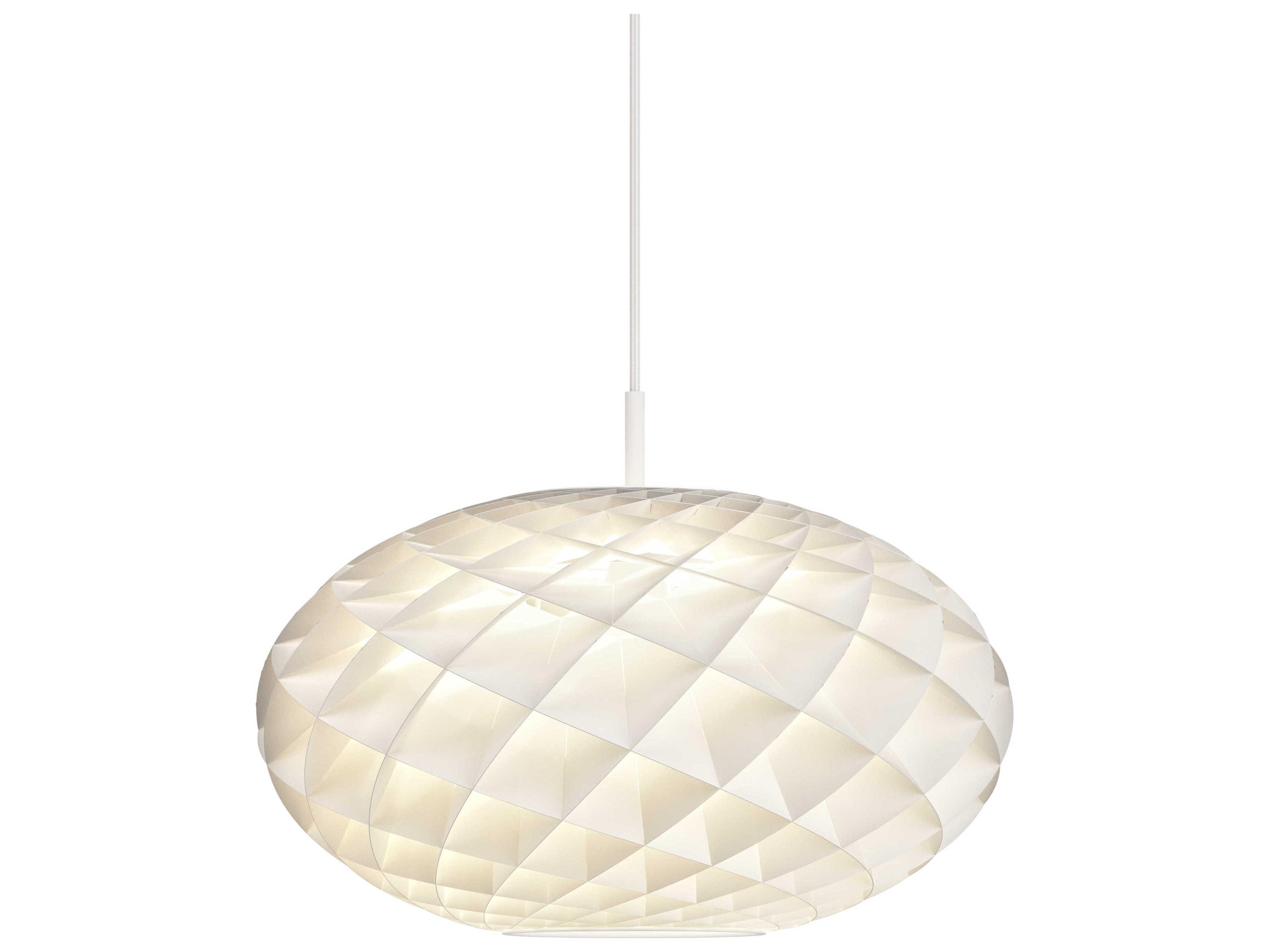 Louis Poulsen Patera 1-Light White Matt Pendant