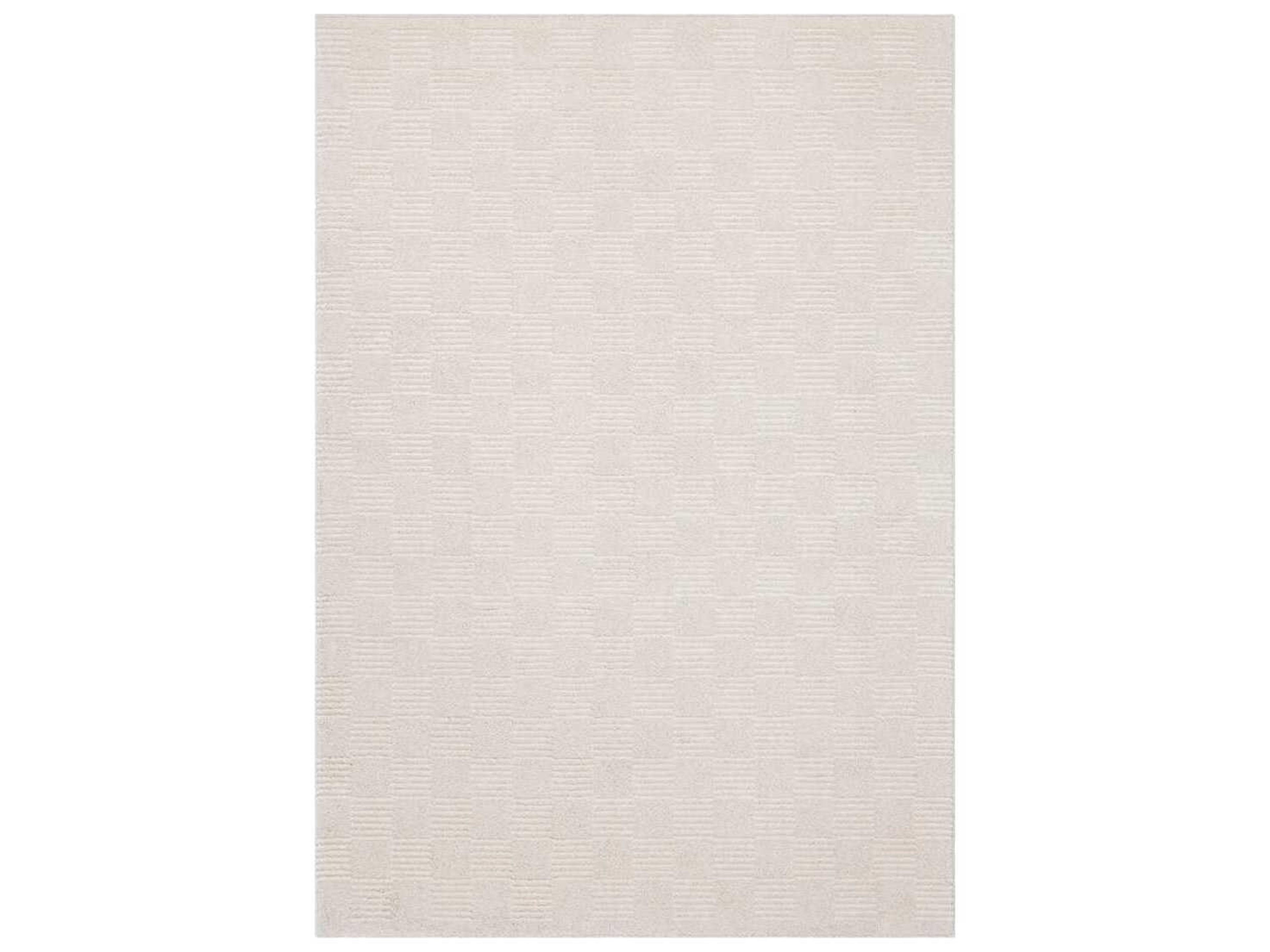 Ligne Pure Check Geometric Area Rug