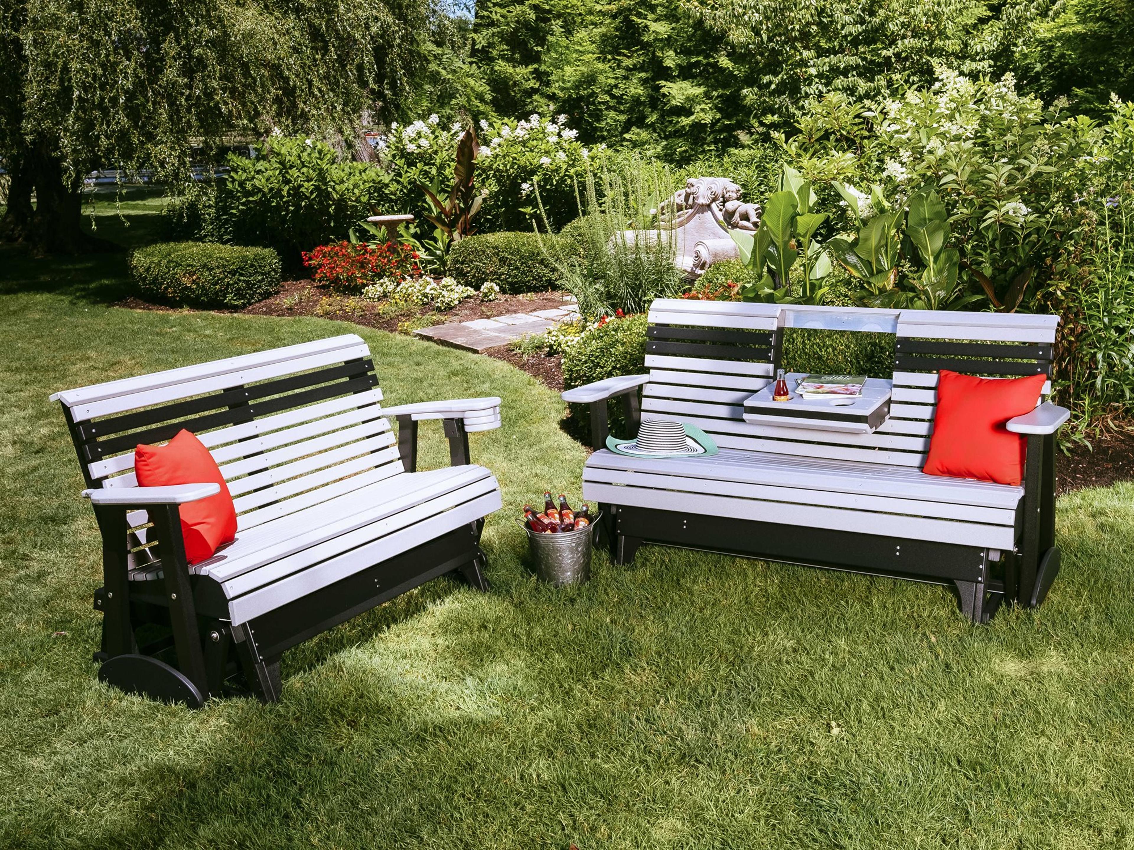 LuxCraft Recycled Plastic Patio Lounge Set