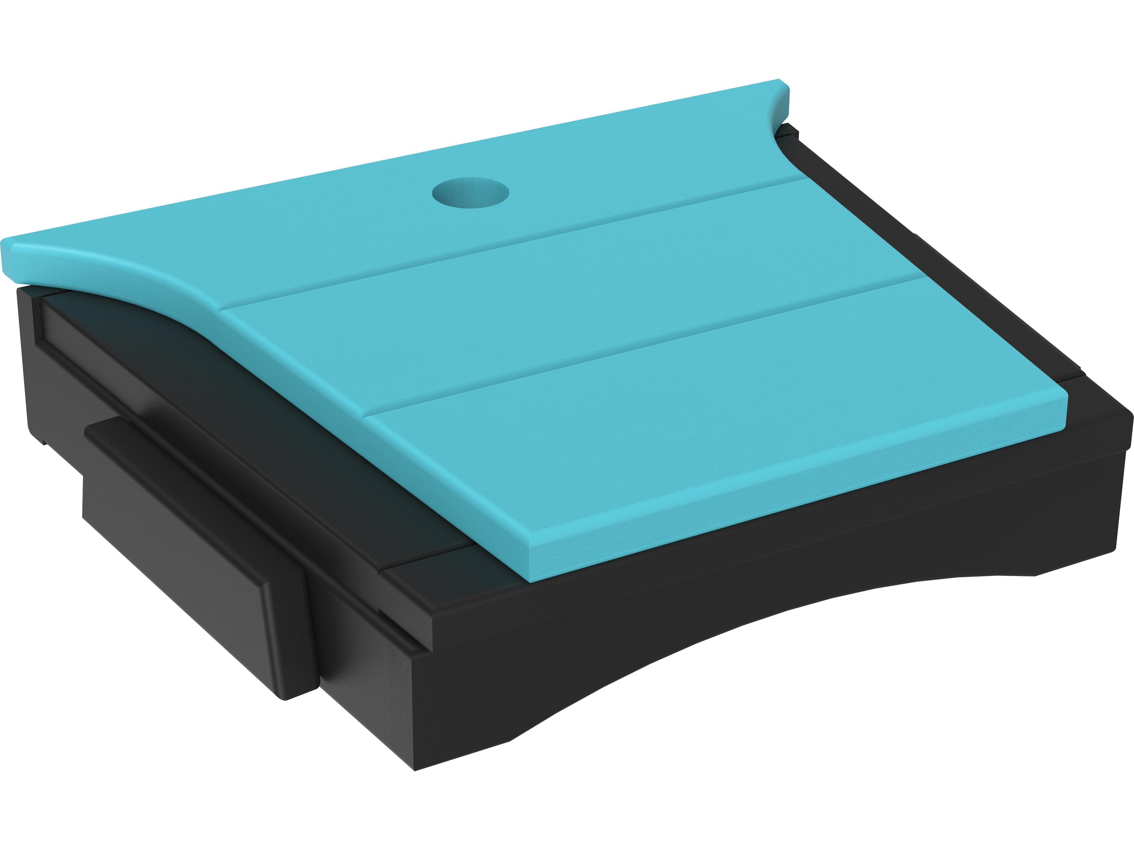 LuxCraft Recycled Plastic Counter Tete-a-Tete Table