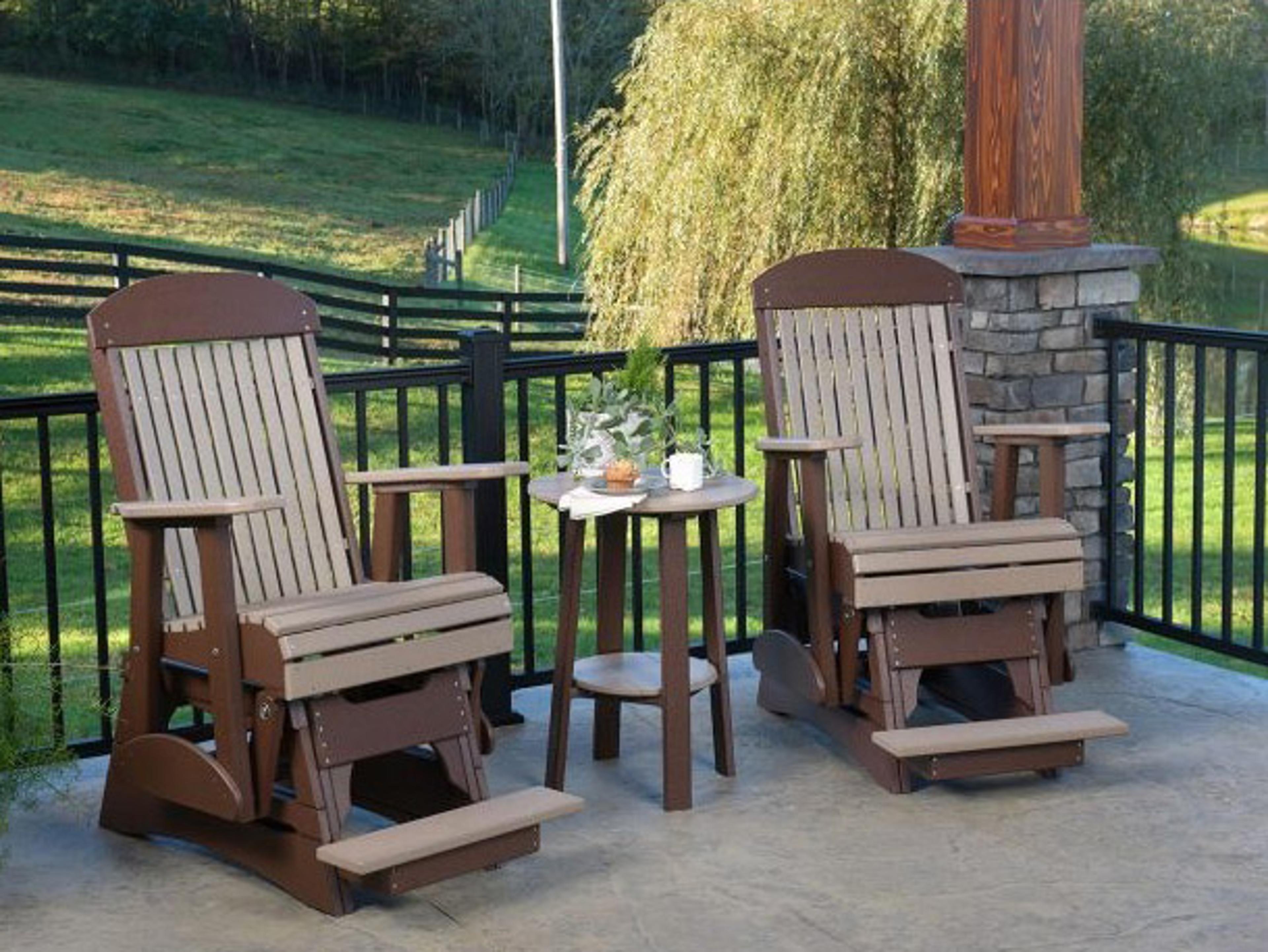 LuxCraft Classic Recycled Plastic Outdoor Lounge Set