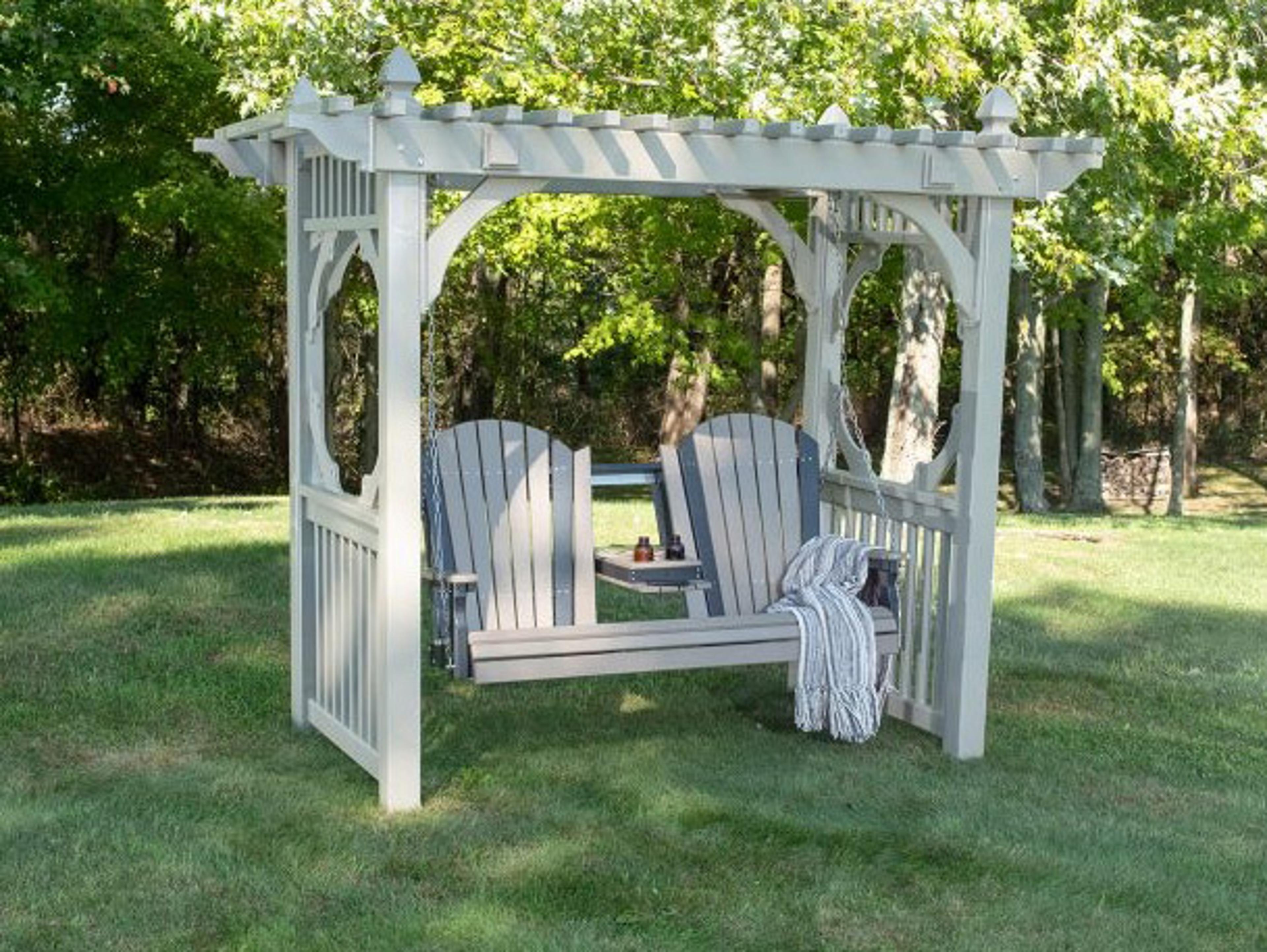 LuxCraft Classic Recycled Plastic Outdoor Patio Lounge Set