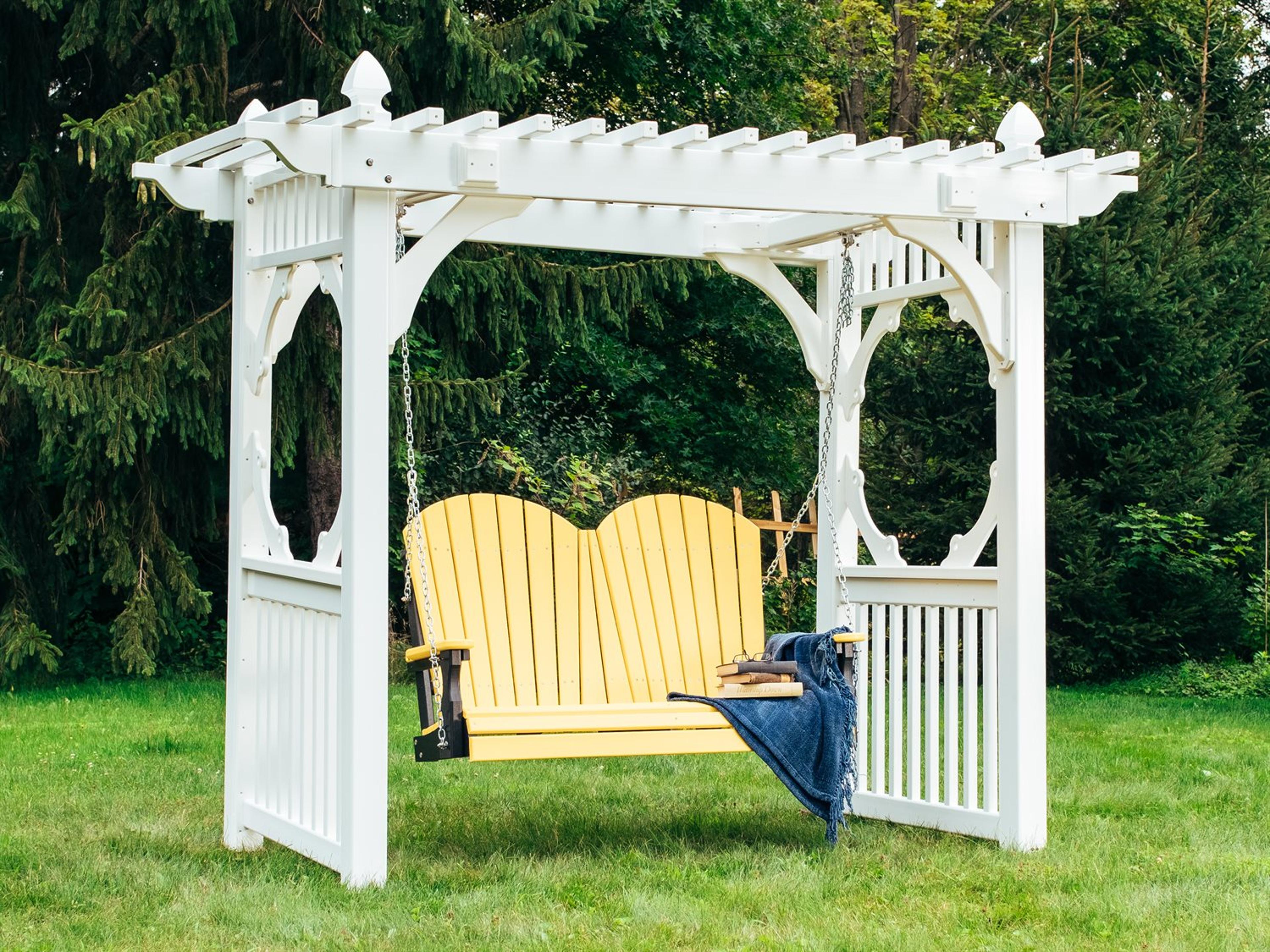 LuxCraft Recycled Plastic Outdoor Patio Lounge Set