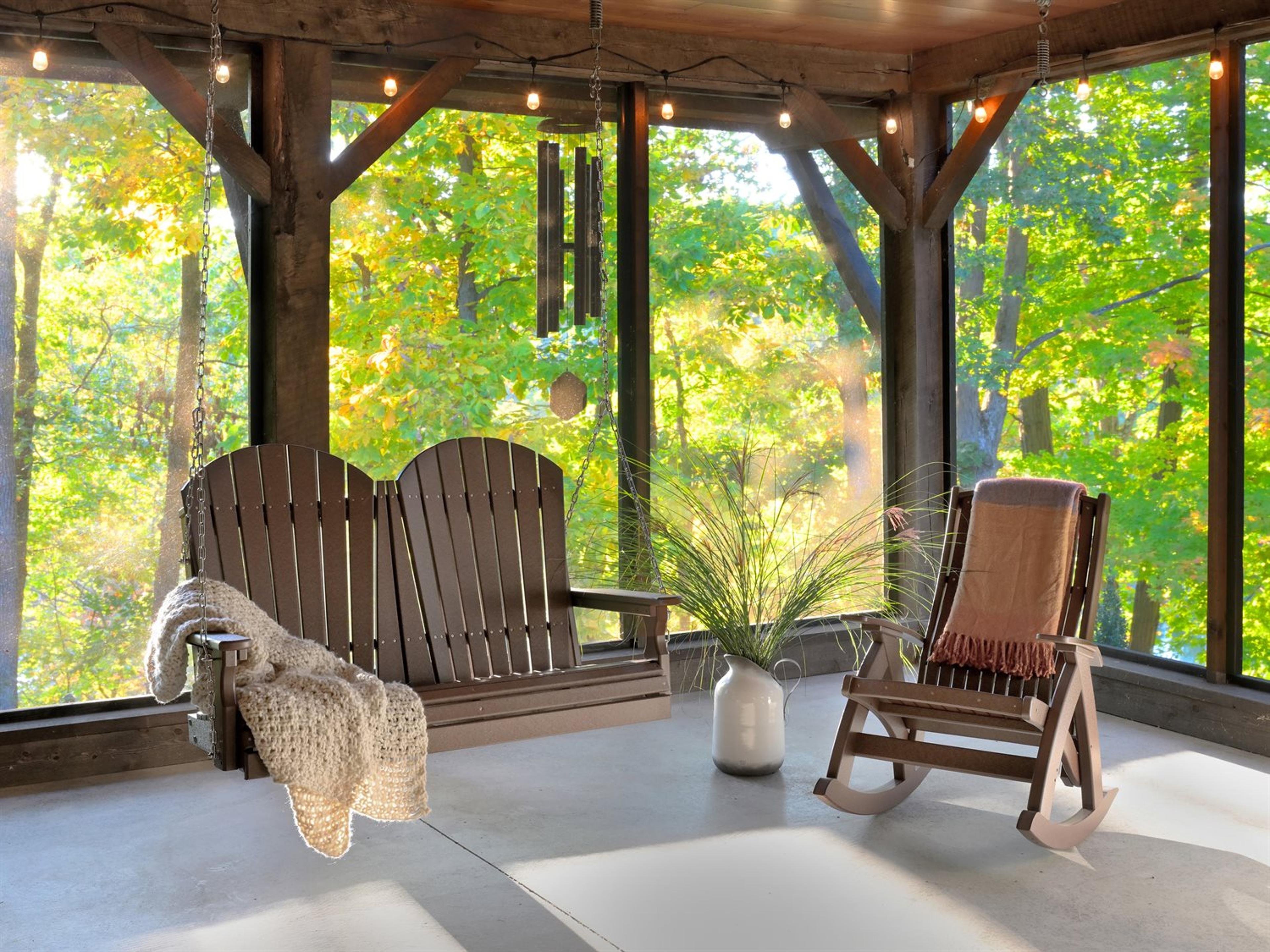 LuxCraft Recycled Plastic Outdoor Lounge Set