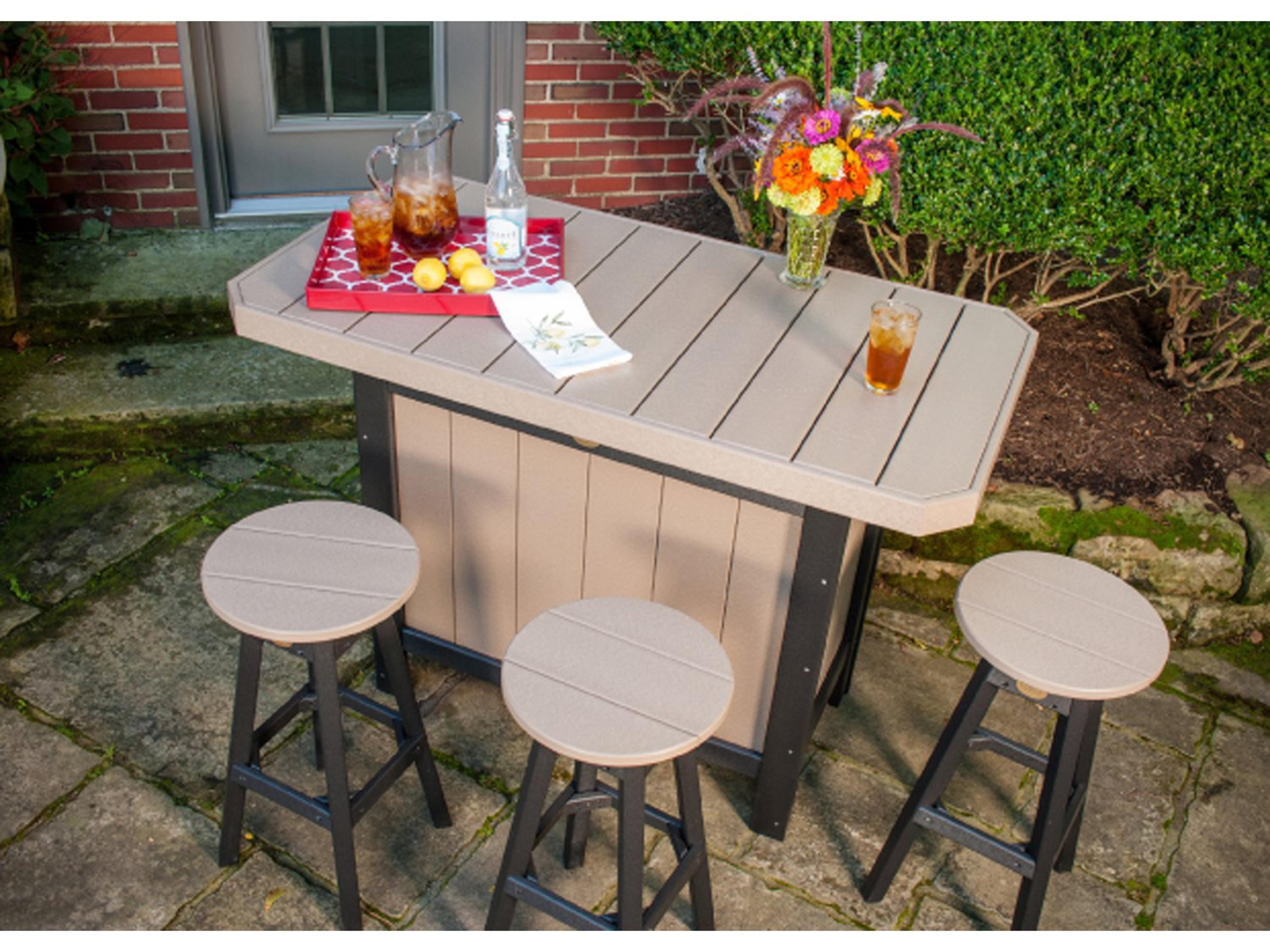 LuxCraft Recycled Plastic Bar Set
