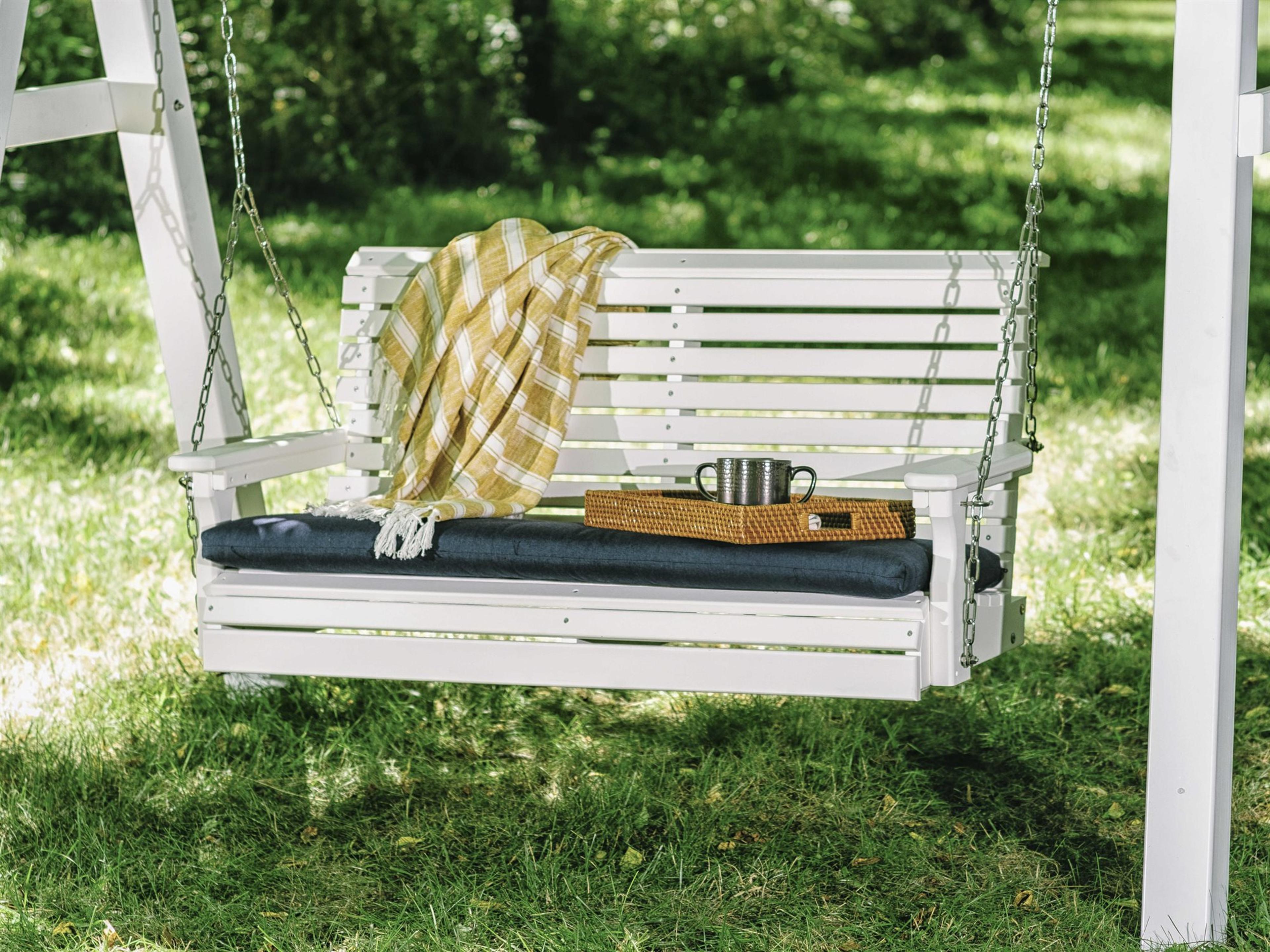 LuxCraft Recycled Plastic Patio Swing Set