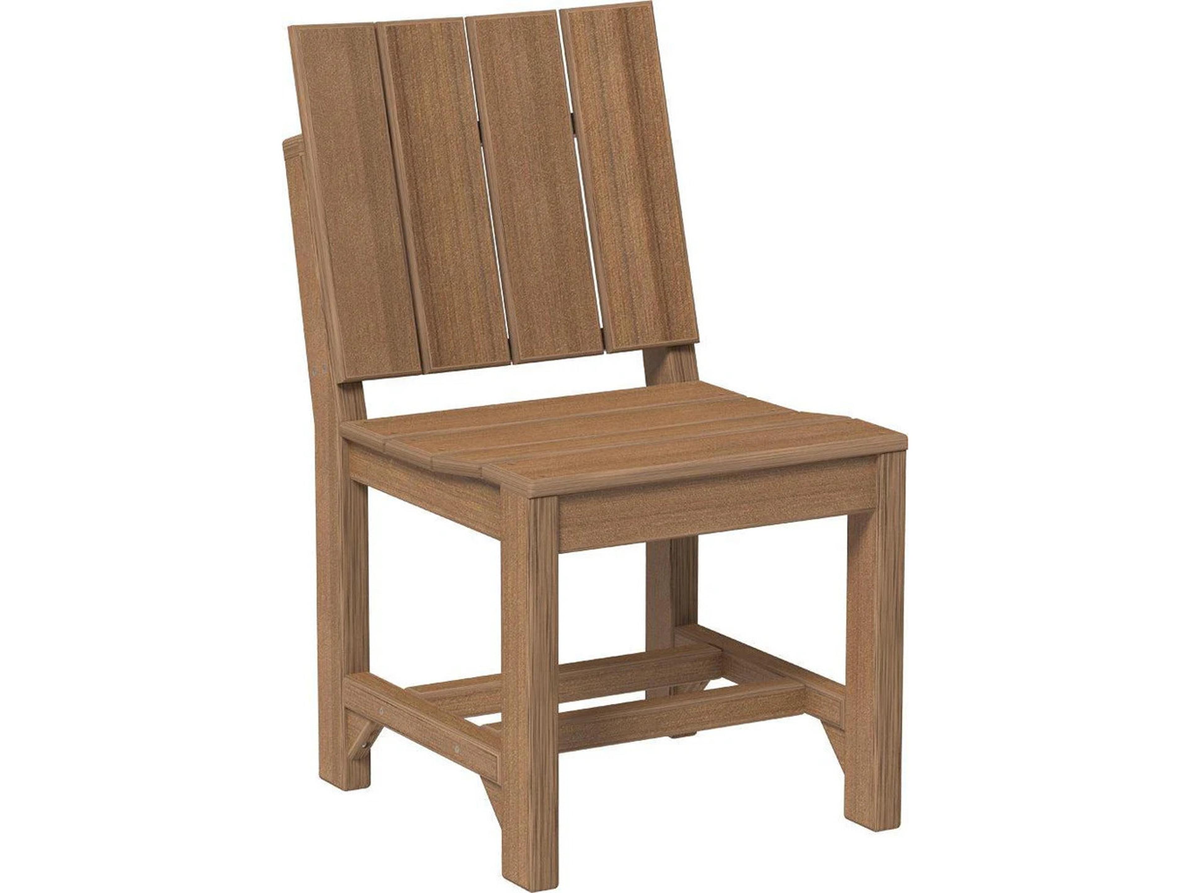 LuxCraft Recycled Plastic Urban Dining Height Side Chair