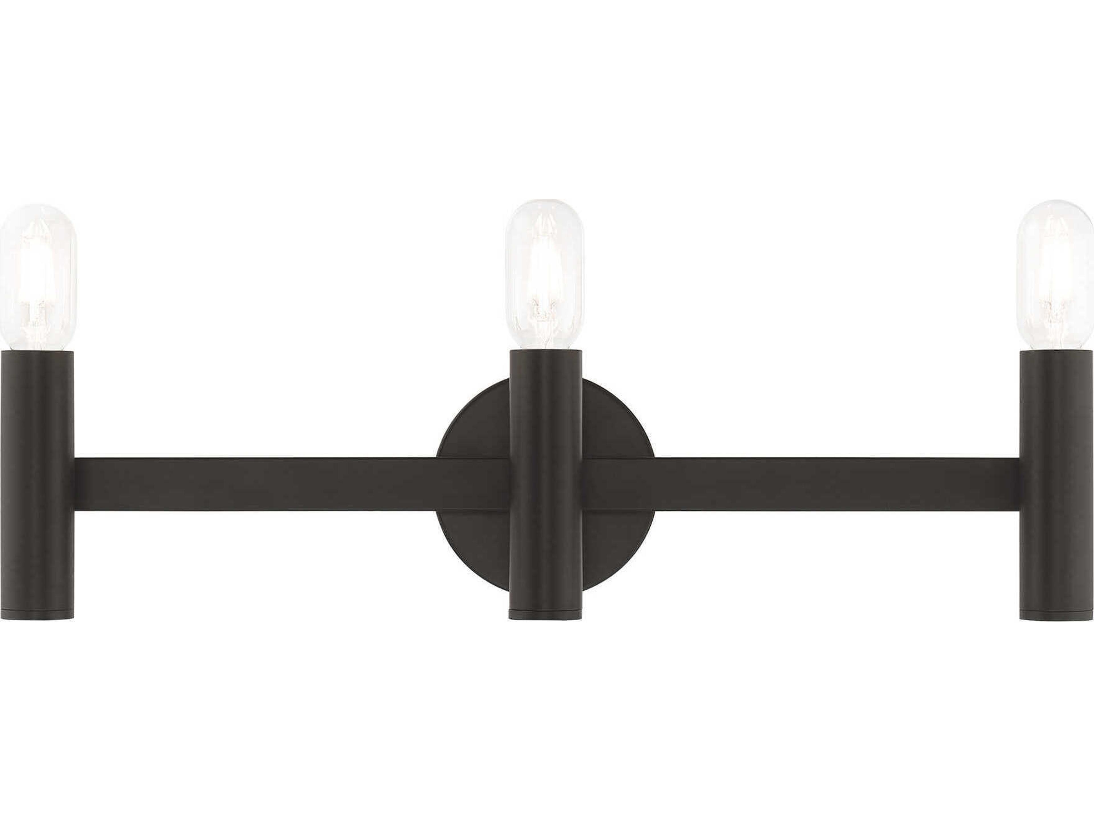 Livex Lighting Copenhagen 3-Light Bronze Vanity Light