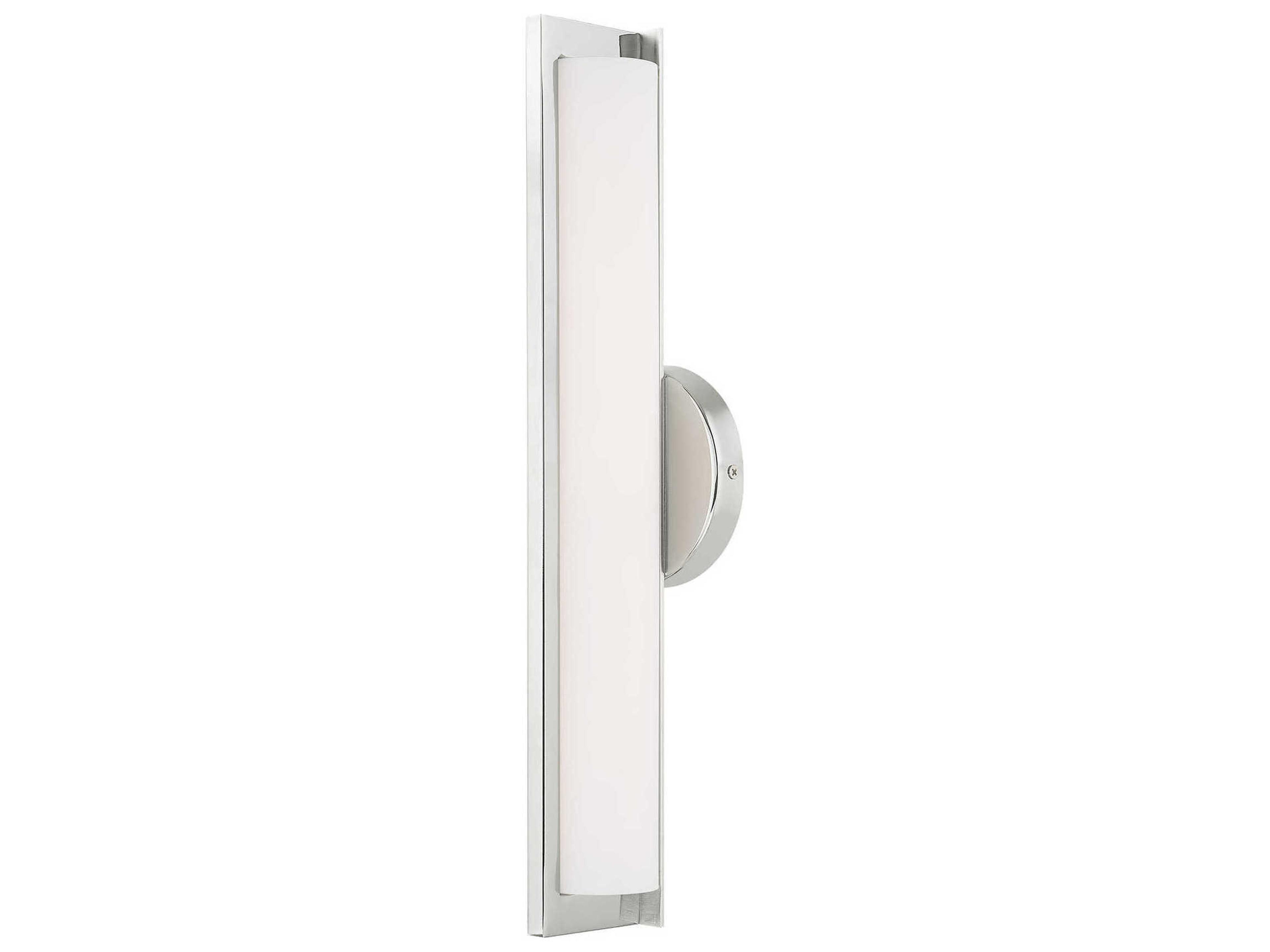 Livex Lighting Visby Polished Chrome LED Wall Sconce