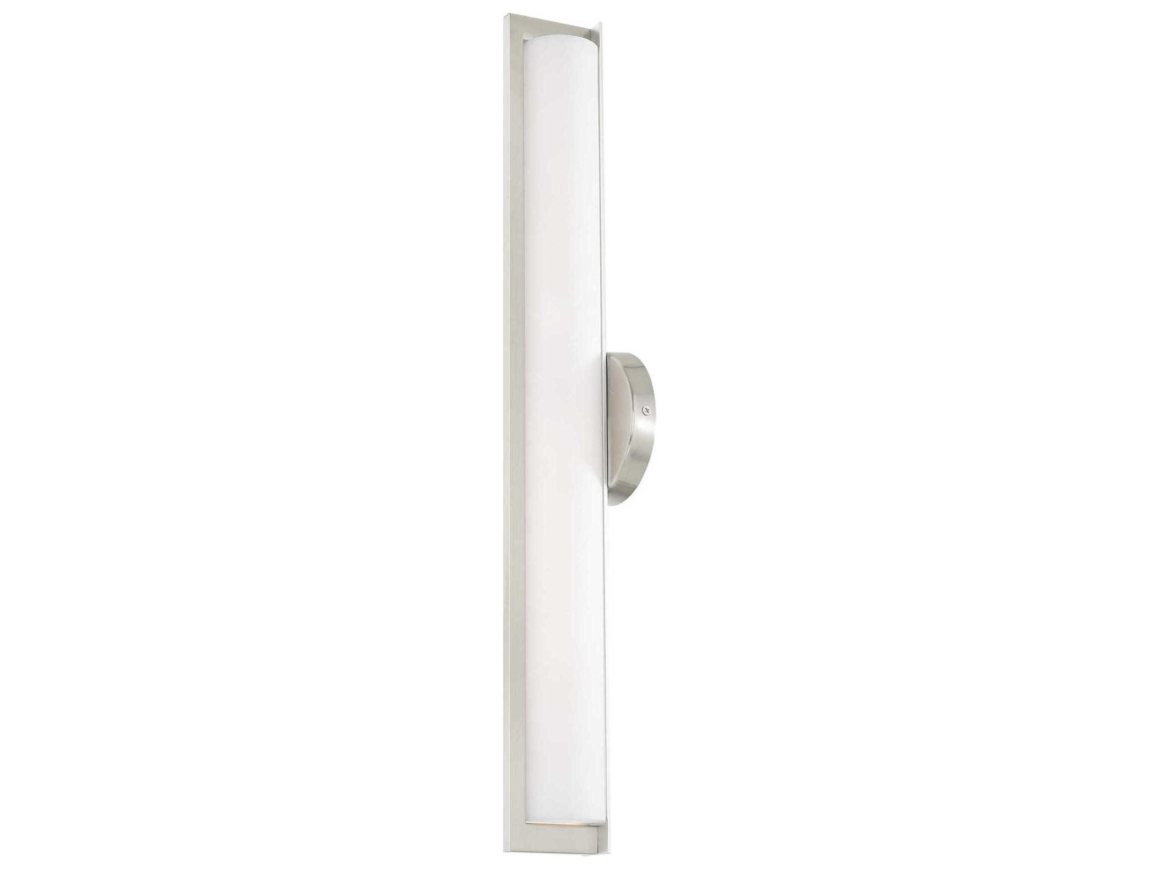 Livex Lighting Visby Brushed Nickel LED Vanity Light