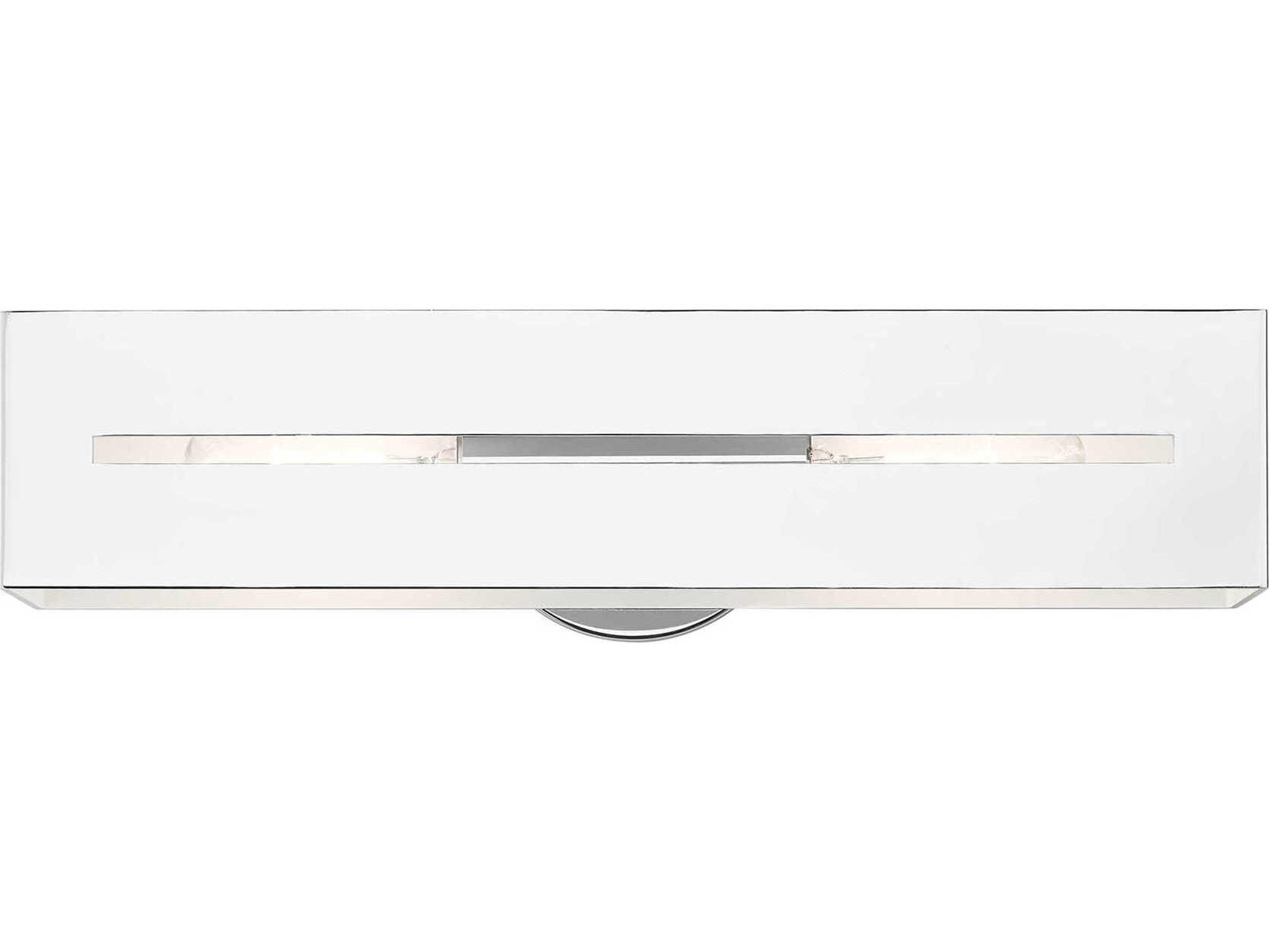 Livex Lighting Soma 2-Light Polished Chrome Vanity Light