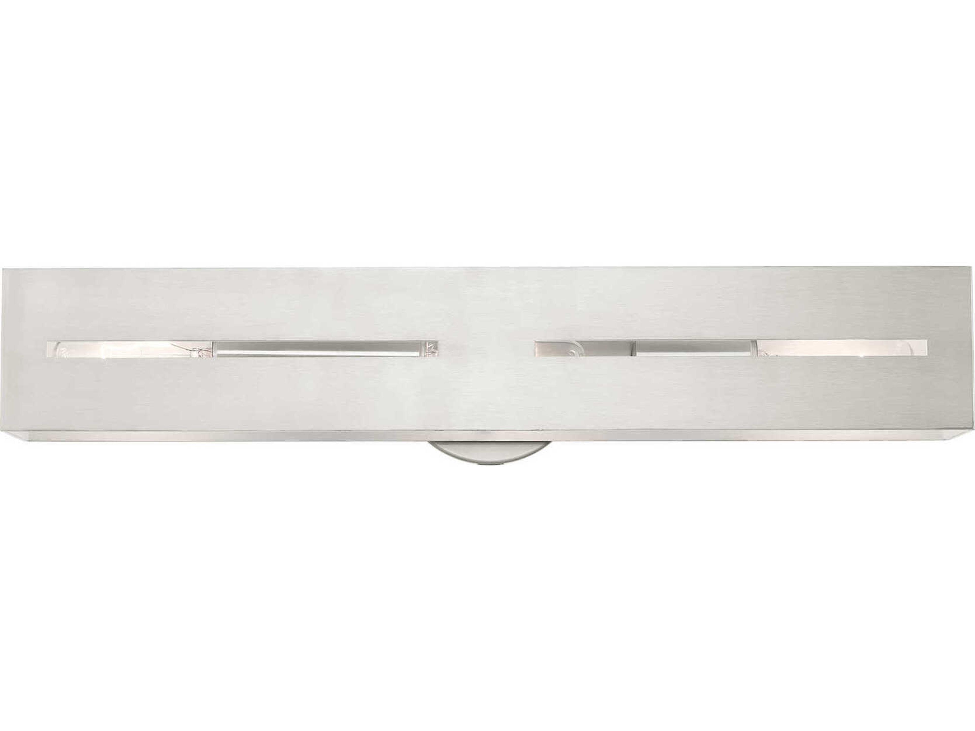 Livex Lighting Soma 3-Light Brushed Nickel Vanity Light