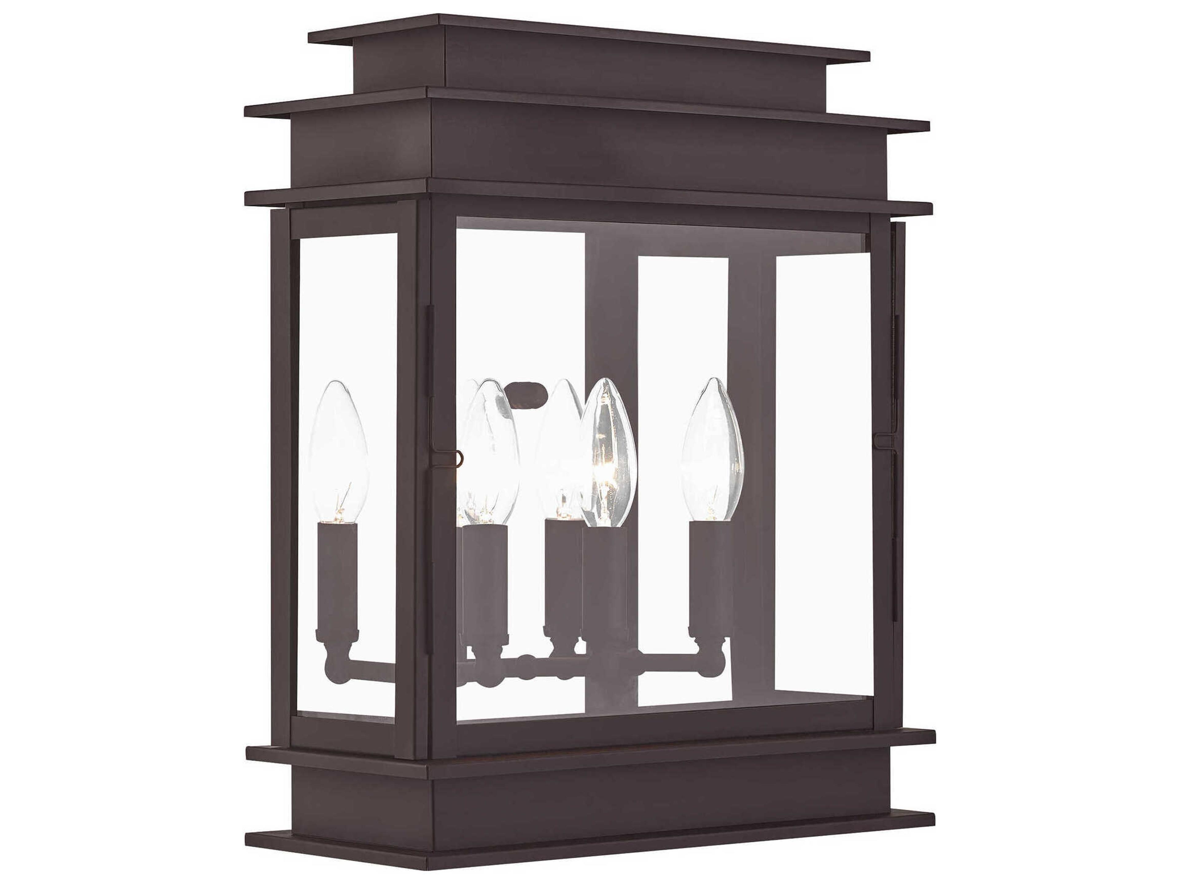 Livex Lighting Princeton 3 - Light Outdoor Wall Light