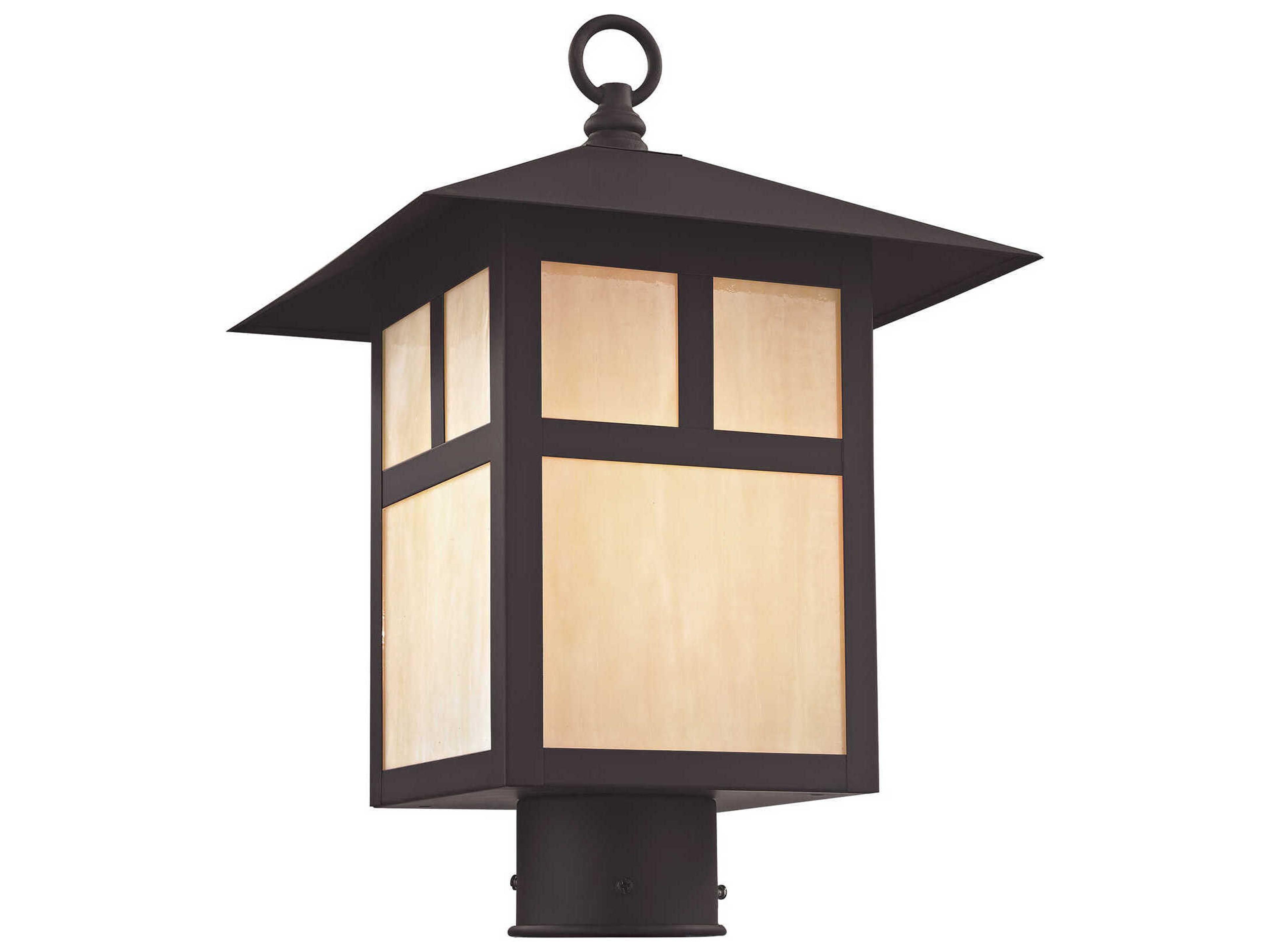 Livex Lighting Montclair Mission 1 - Light Outdoor Post Light