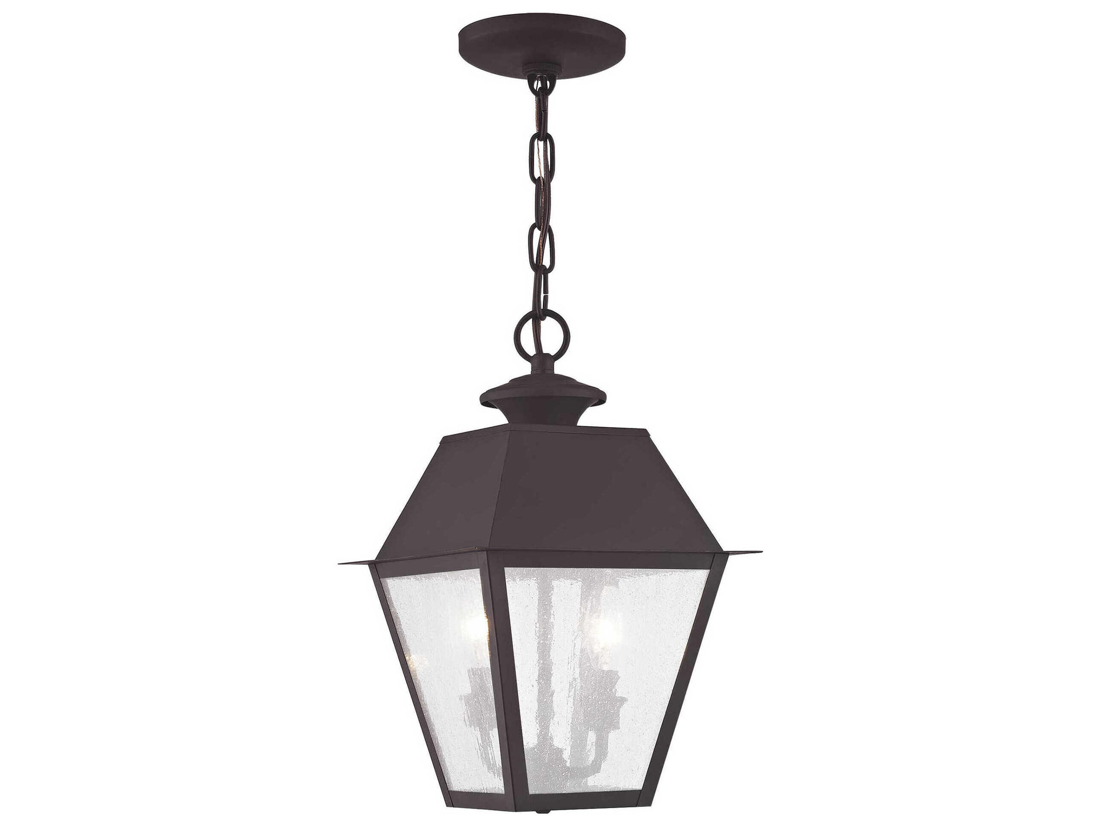 Livex Lighting Mansfield 2 - Light Outdoor Hanging Light