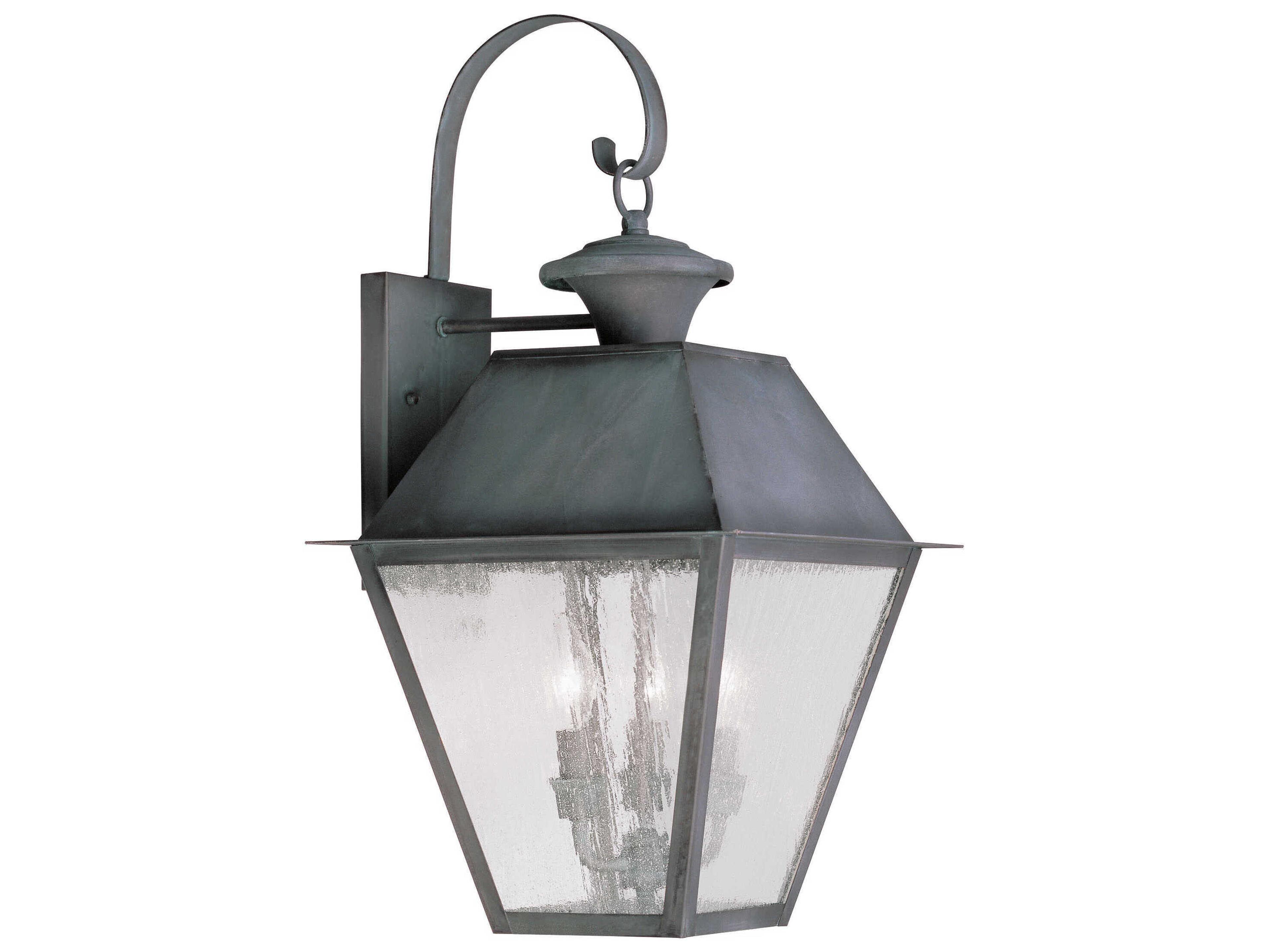 Livex Lighting Mansfield 3 - Light Outdoor Wall Light