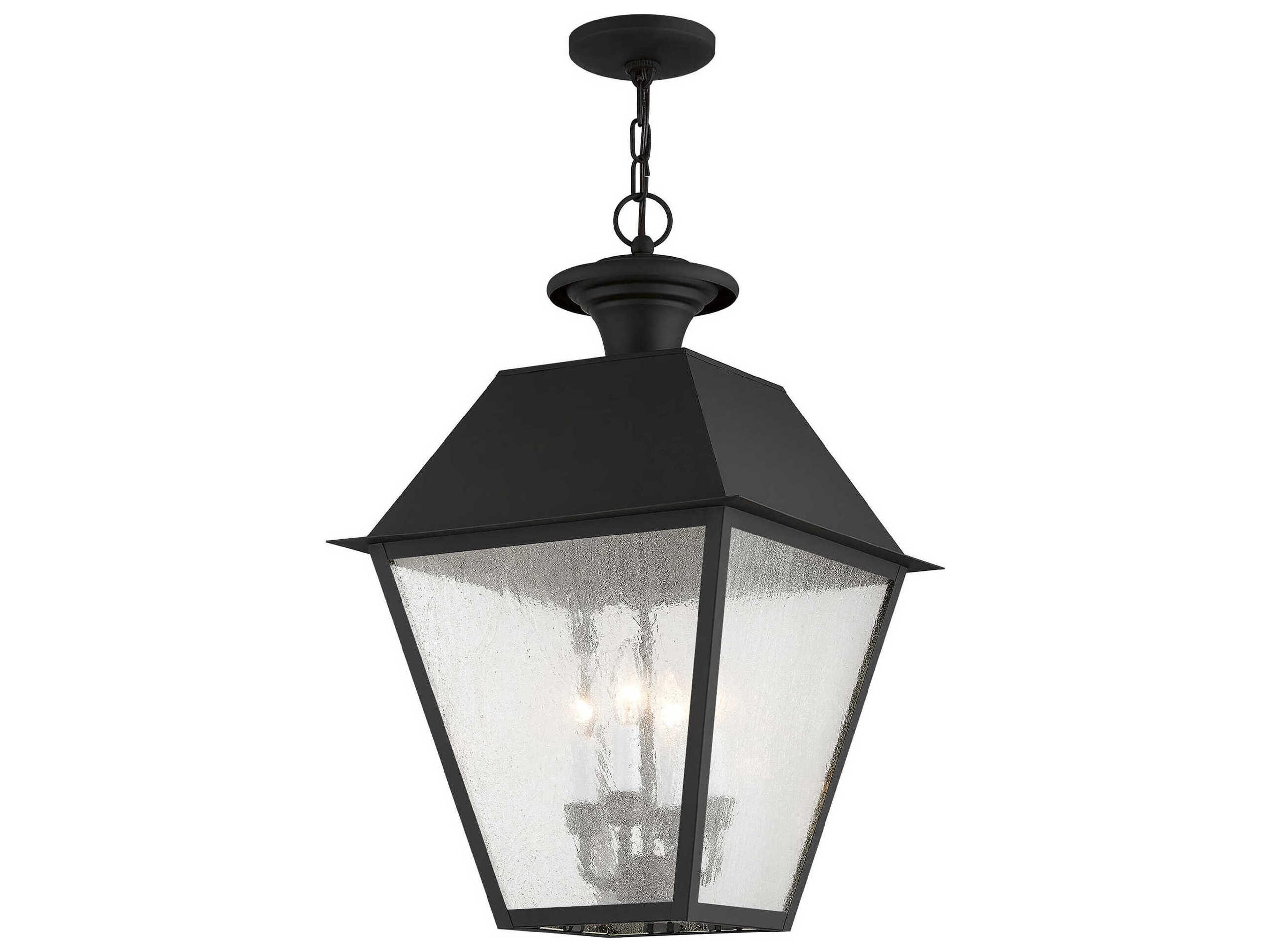 Livex Lighting Mansfield 4 - Light Outdoor Hanging Light