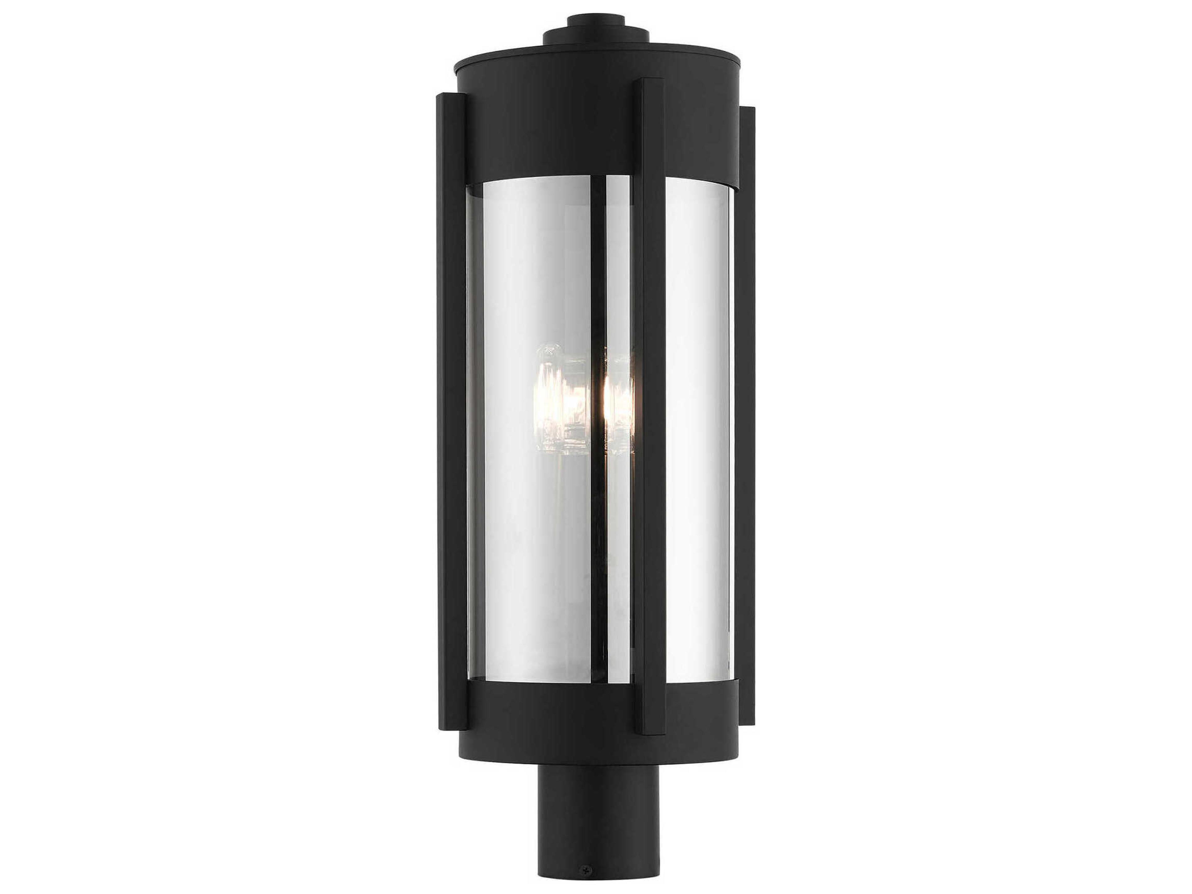 Livex Lighting Sheridan 3 - Light Outdoor Post Light