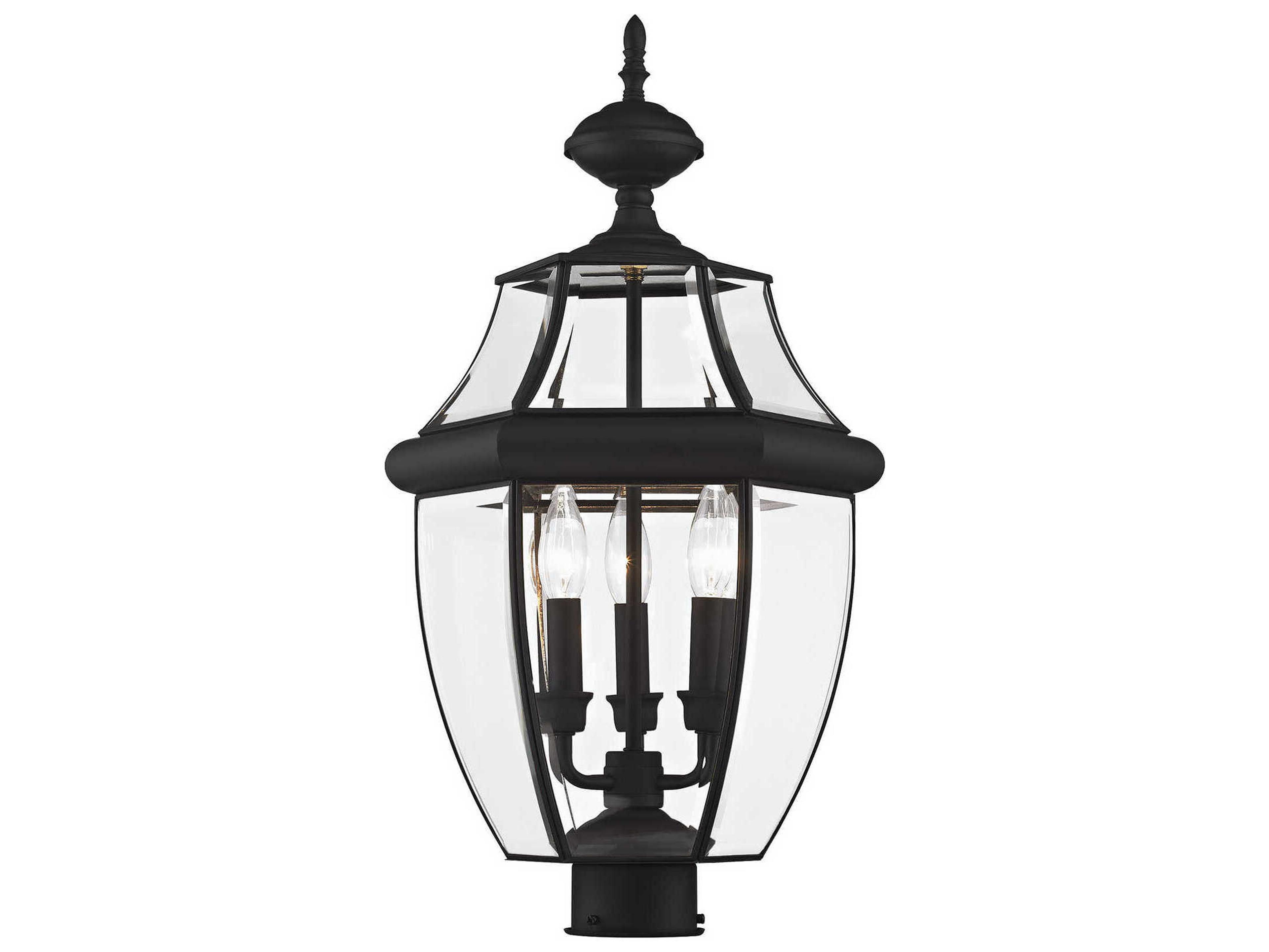 Livex Lighting Monterey 3 - Light Outdoor Post Light