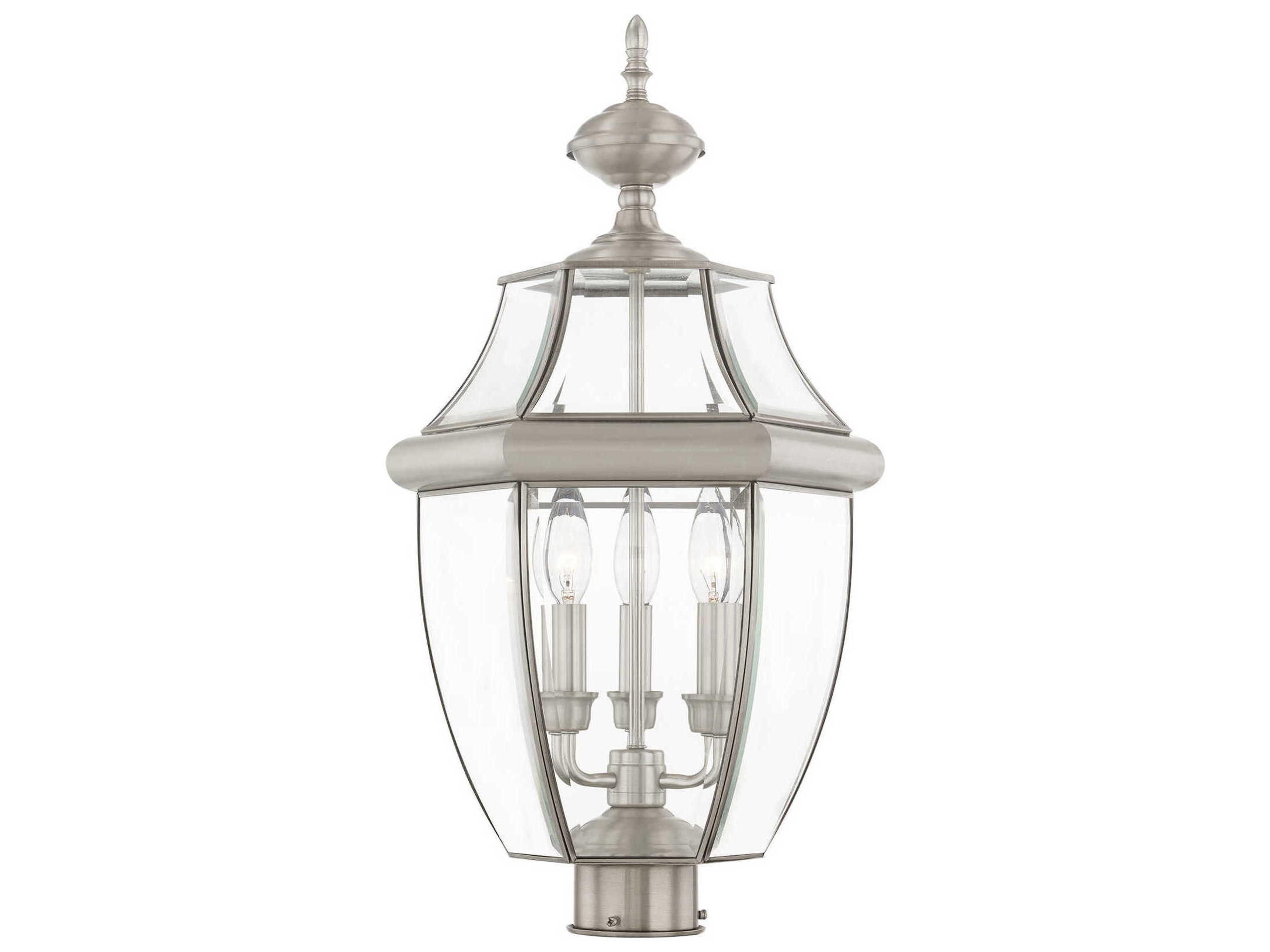 Livex Lighting Monterey 3 - Light Outdoor Post Light