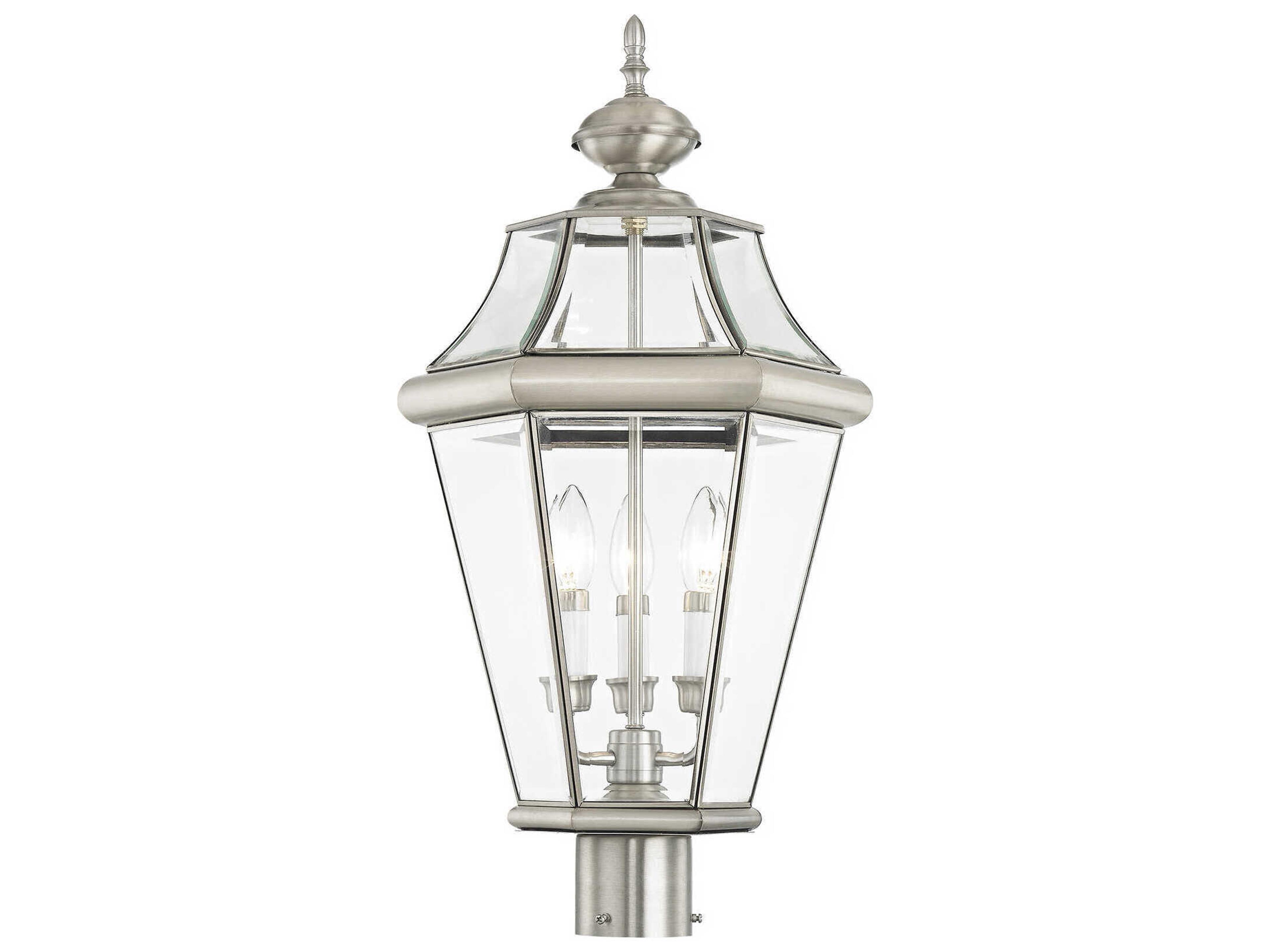 Livex Lighting Georgetown 3 - Light Outdoor Post Light