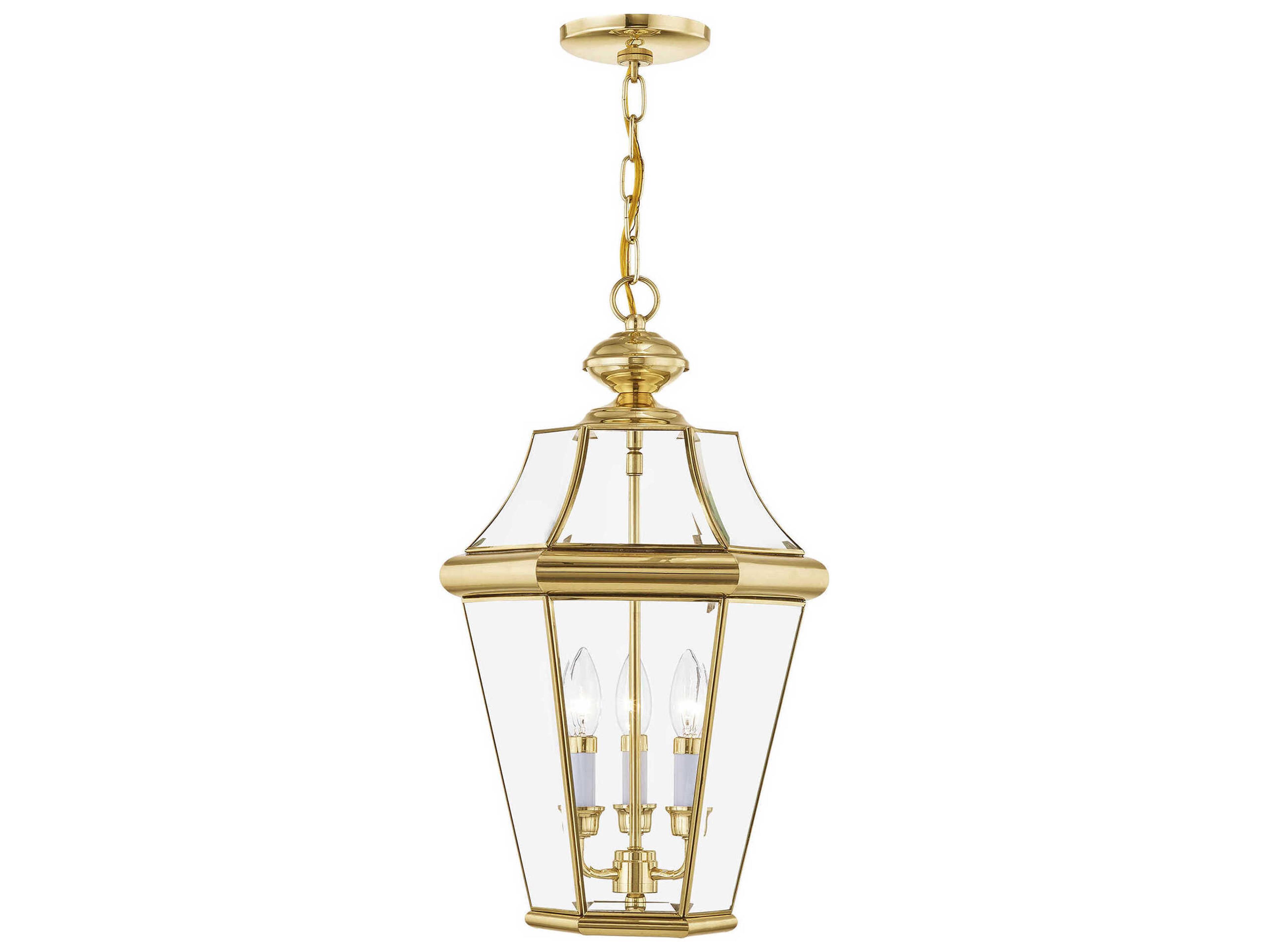 Livex Lighting Georgetown 3 - Light Outdoor Hanging Light