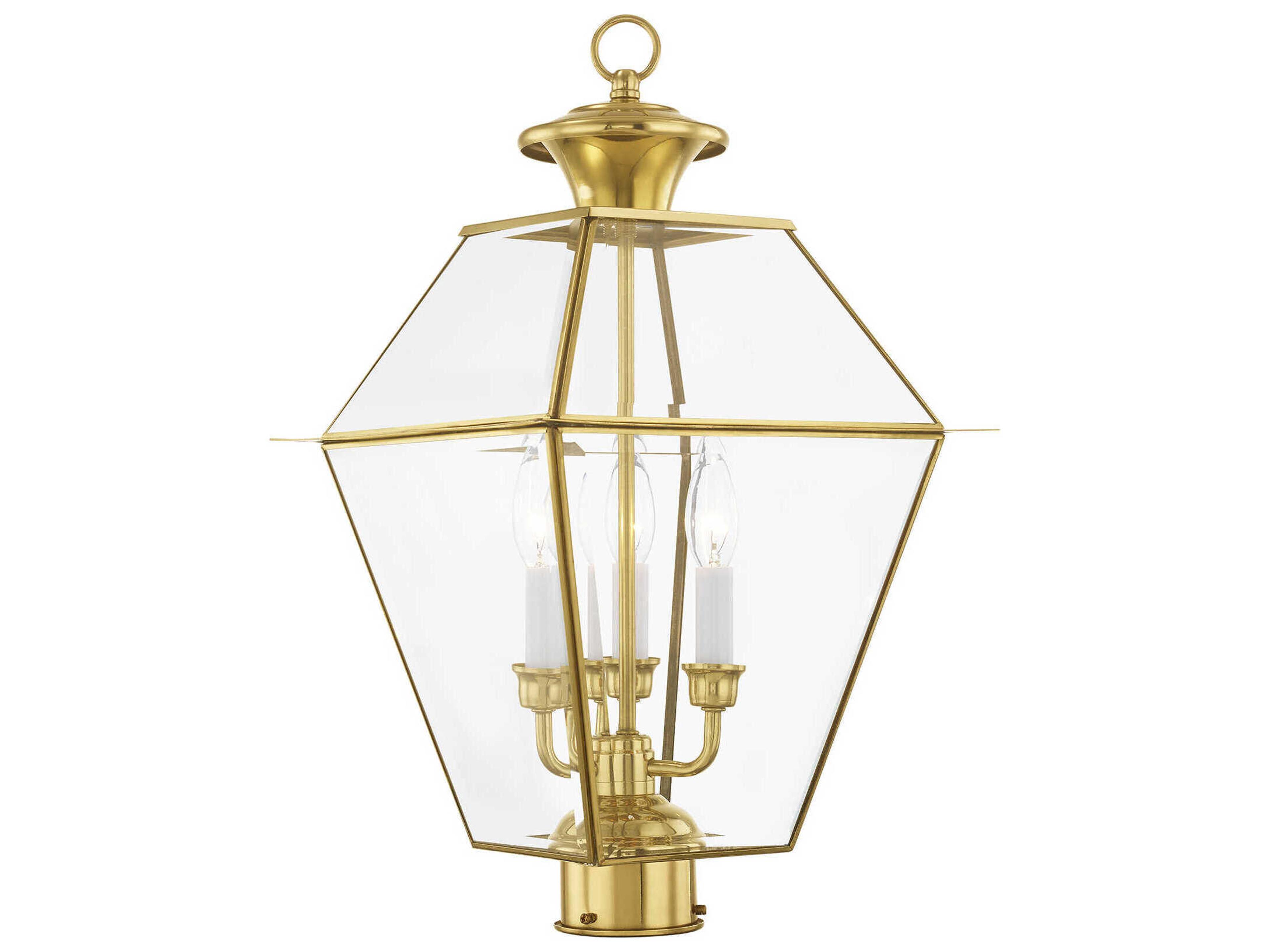 Livex Lighting Westover 3 - Light Outdoor Post Light