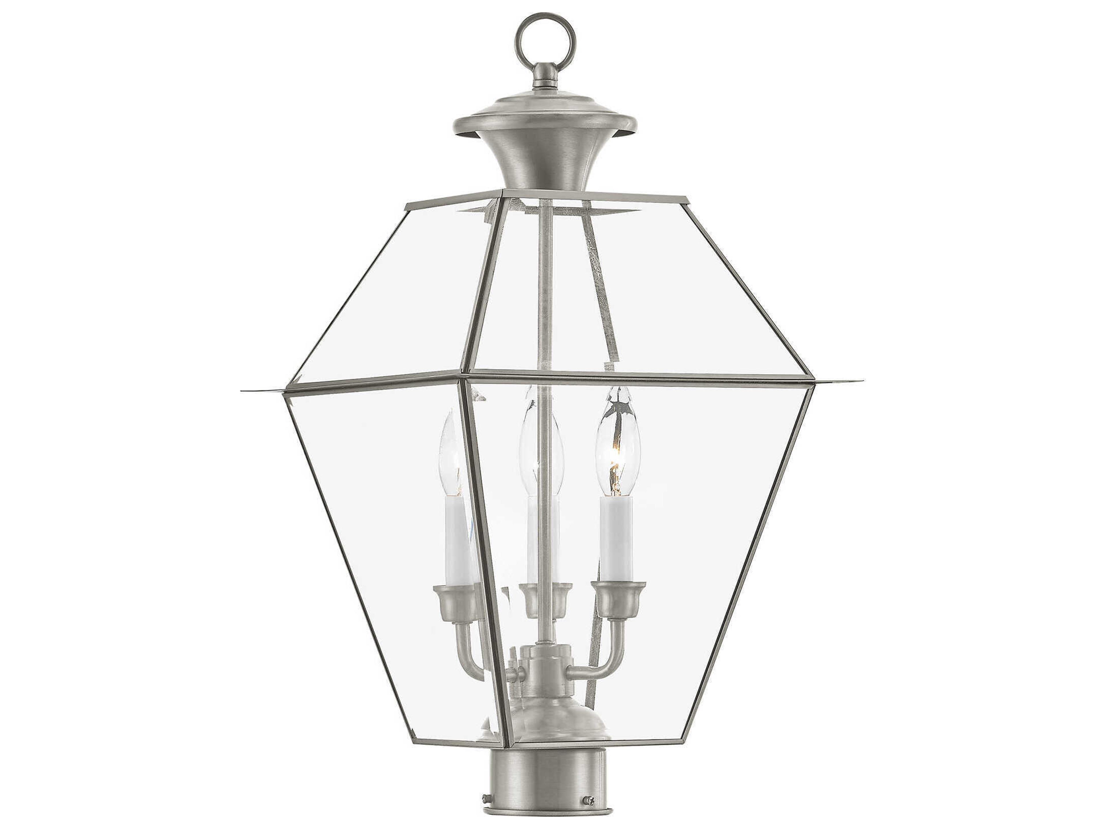 Livex Lighting Westover 3 - Light Outdoor Post Light