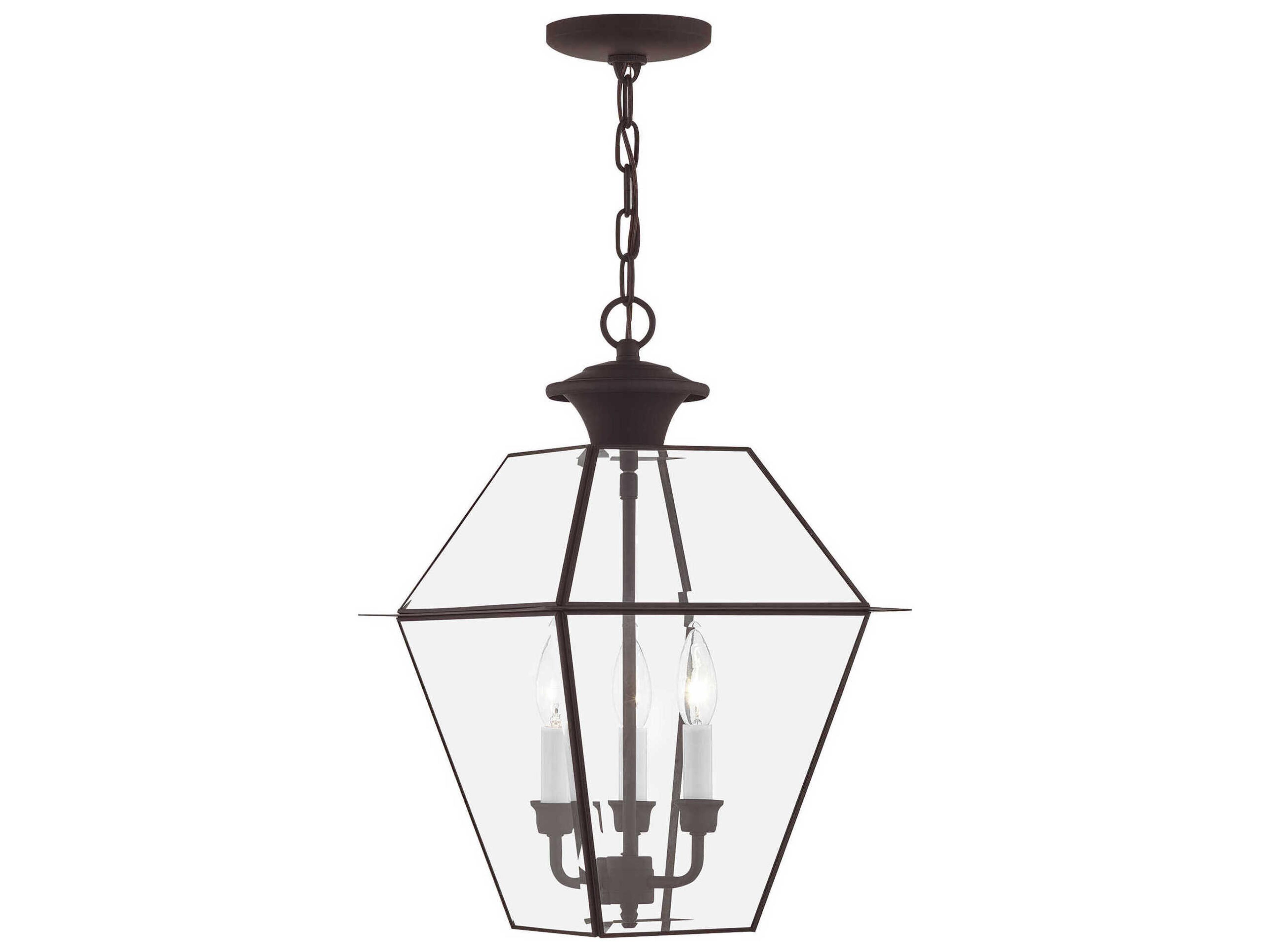 Livex Lighting Westover 3 - Light Outdoor Hanging Light
