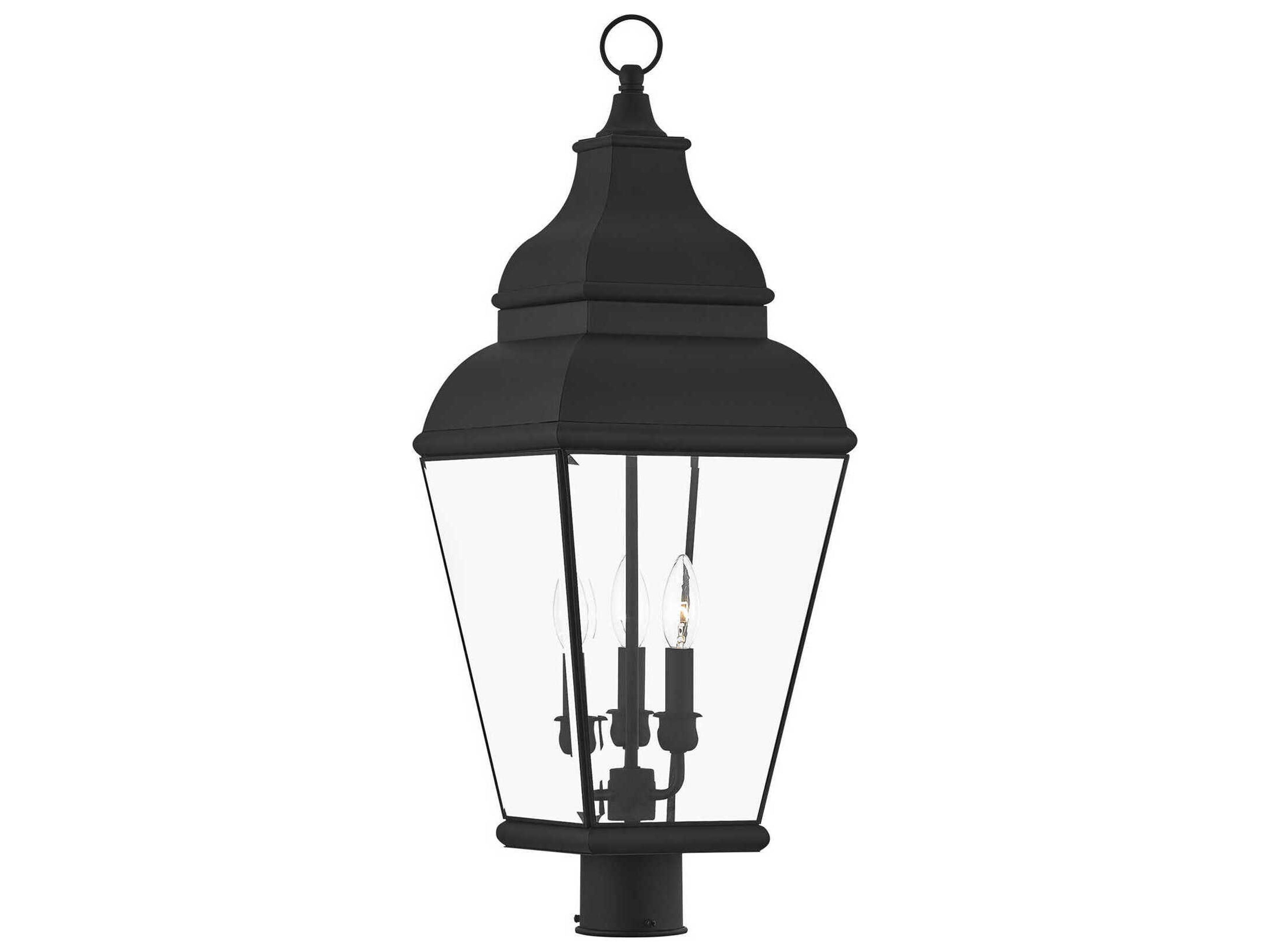 Livex Lighting Exeter 3 - Light Outdoor Post Light