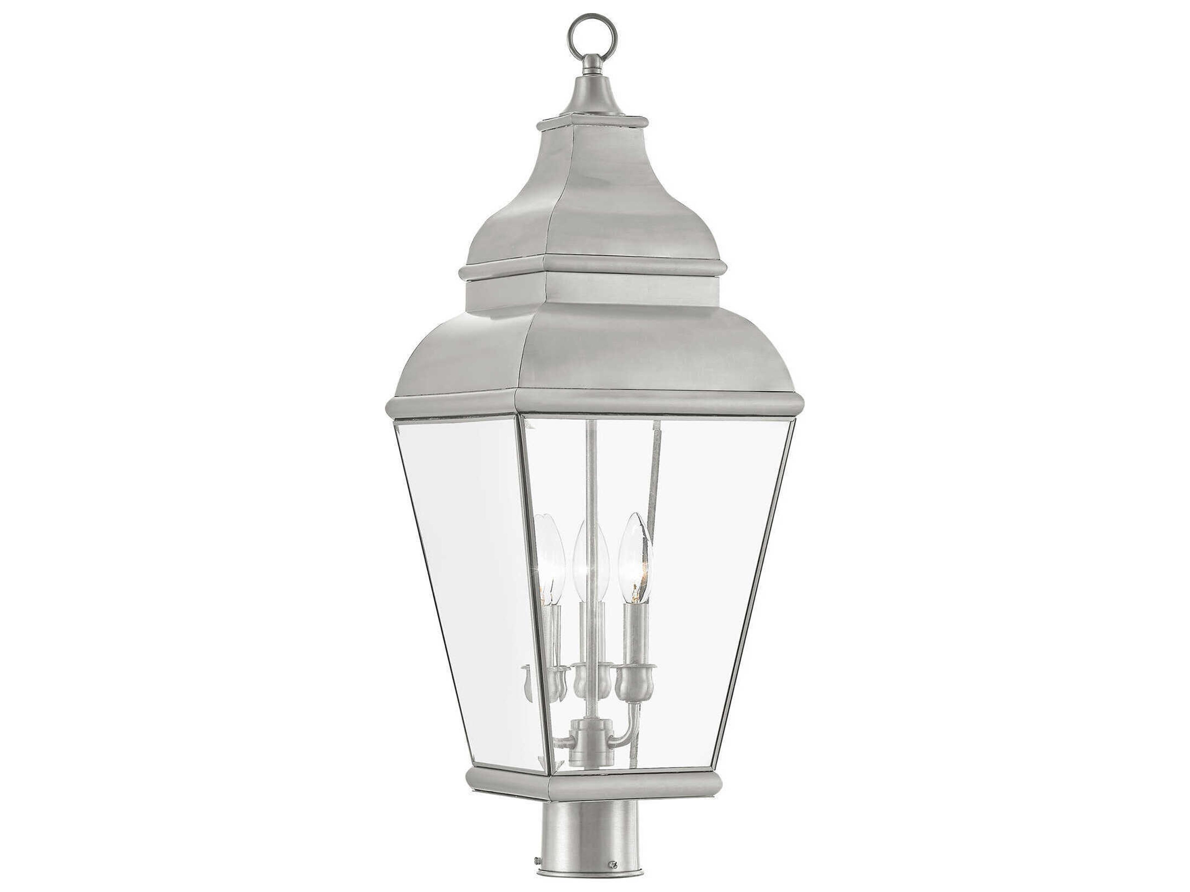 Livex Lighting Exeter 3 - Light Outdoor Post Light