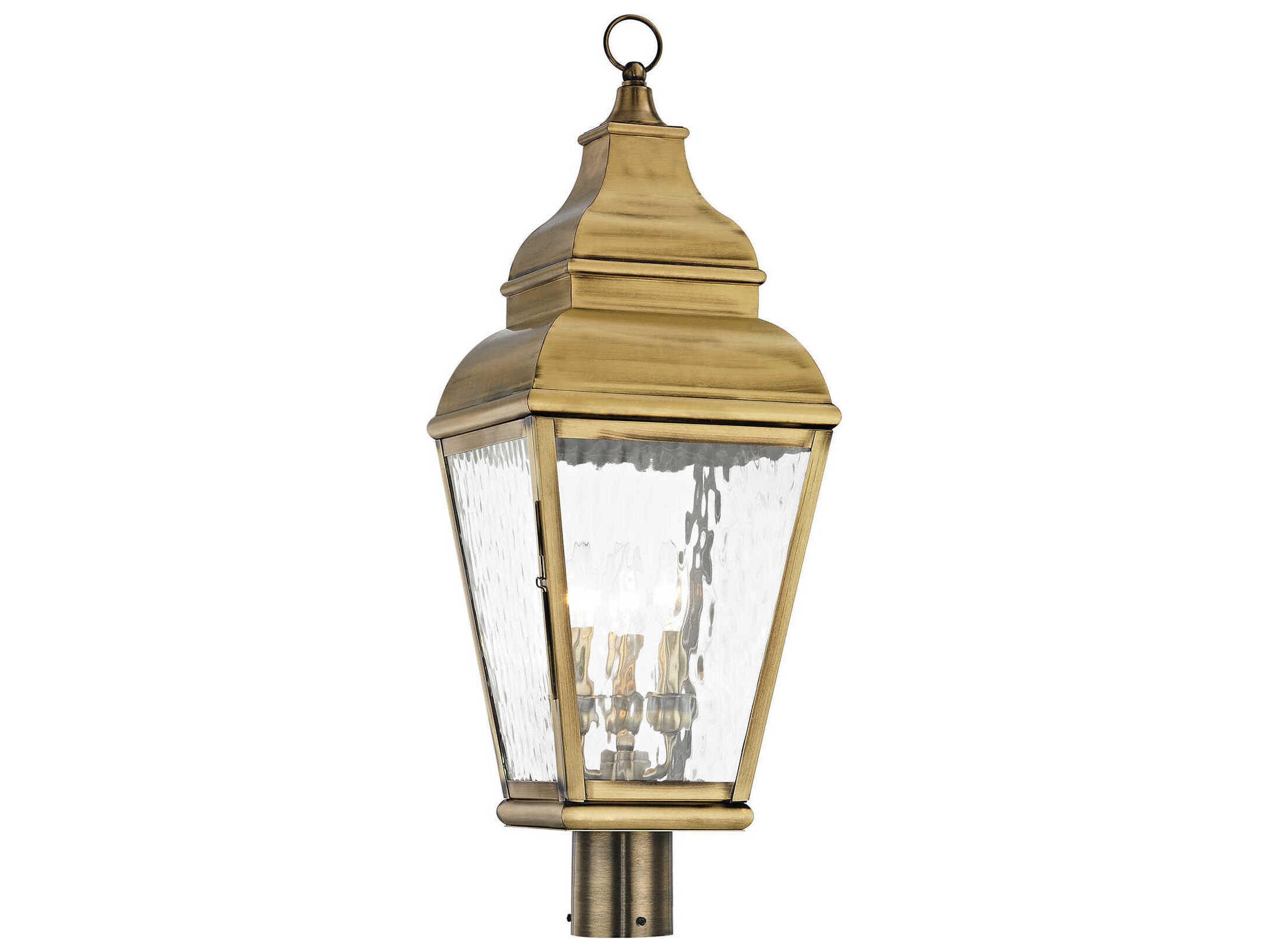 Livex Lighting Exeter 3 - Light Outdoor Post Light