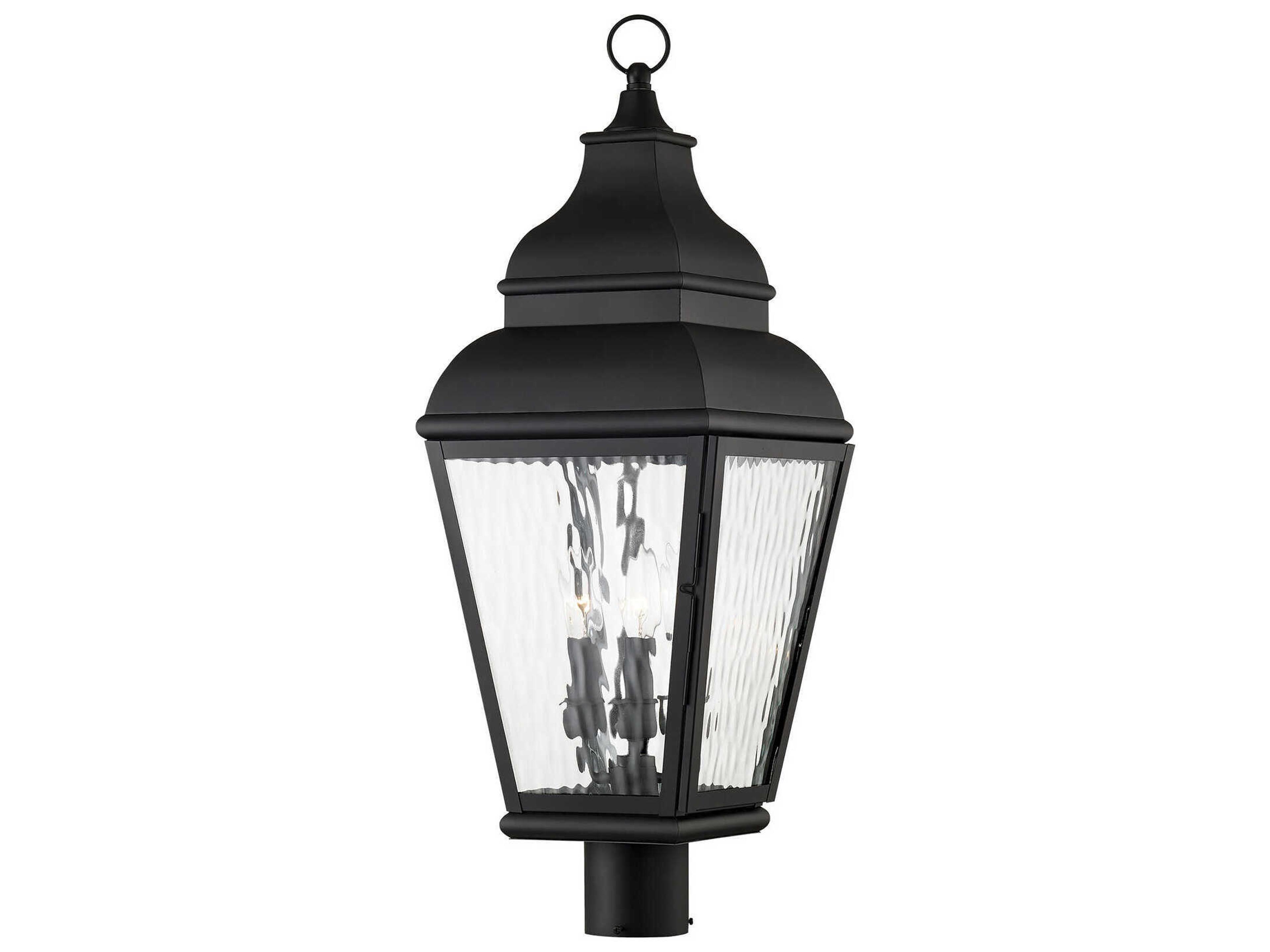 Livex Lighting Exeter 3 - Light Outdoor Post Light